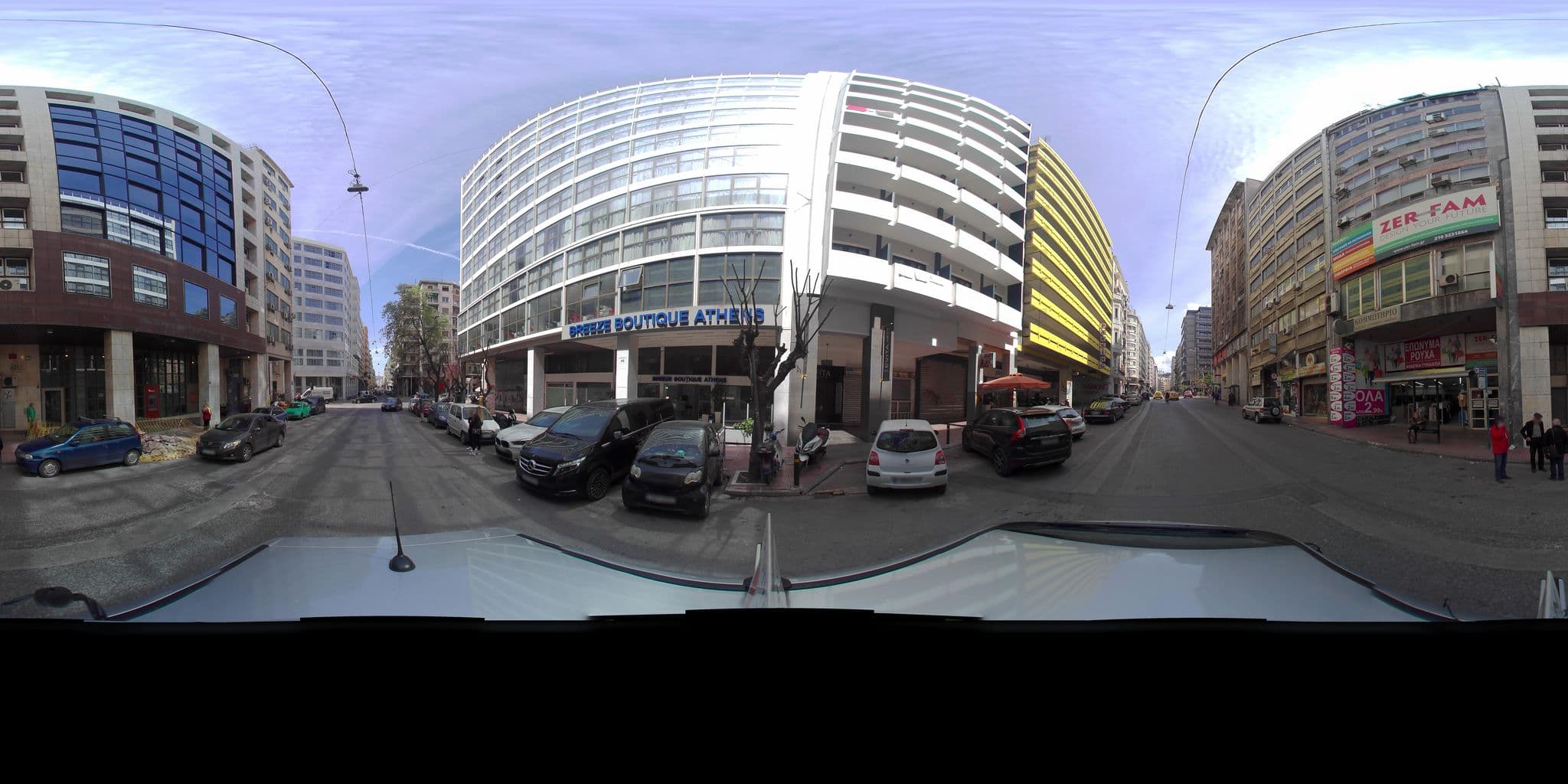 Street view near Miglen B&B, Athens — © zaf3kala (CC BY-SA · Mapillary)