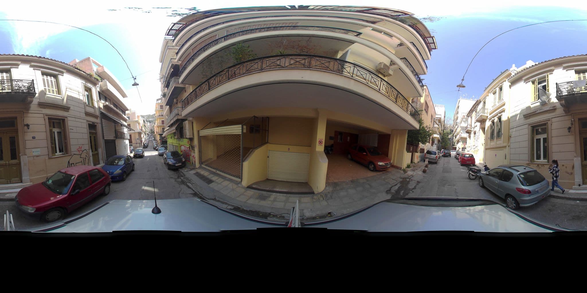 Street view near Hotel Marie, Athens — © zaf3kala (CC BY-SA · Mapillary)