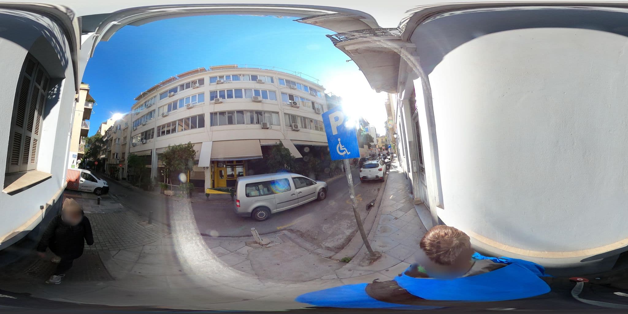 Street view near Electra Palace Athens - Ηλεκτρα Παλλασ, Athens — © thompsondt (CC BY-SA · Mapillary)