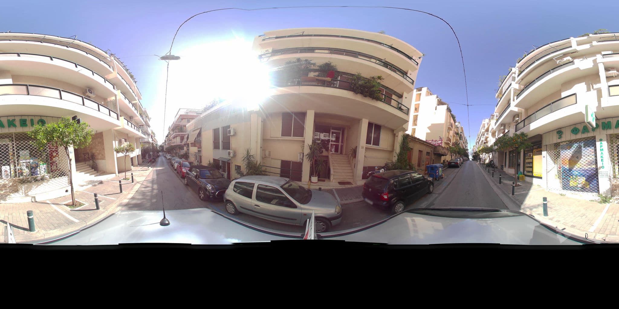 Street view near ArtGallery Suites, Athens — © zaf3kala (CC BY-SA · Mapillary)