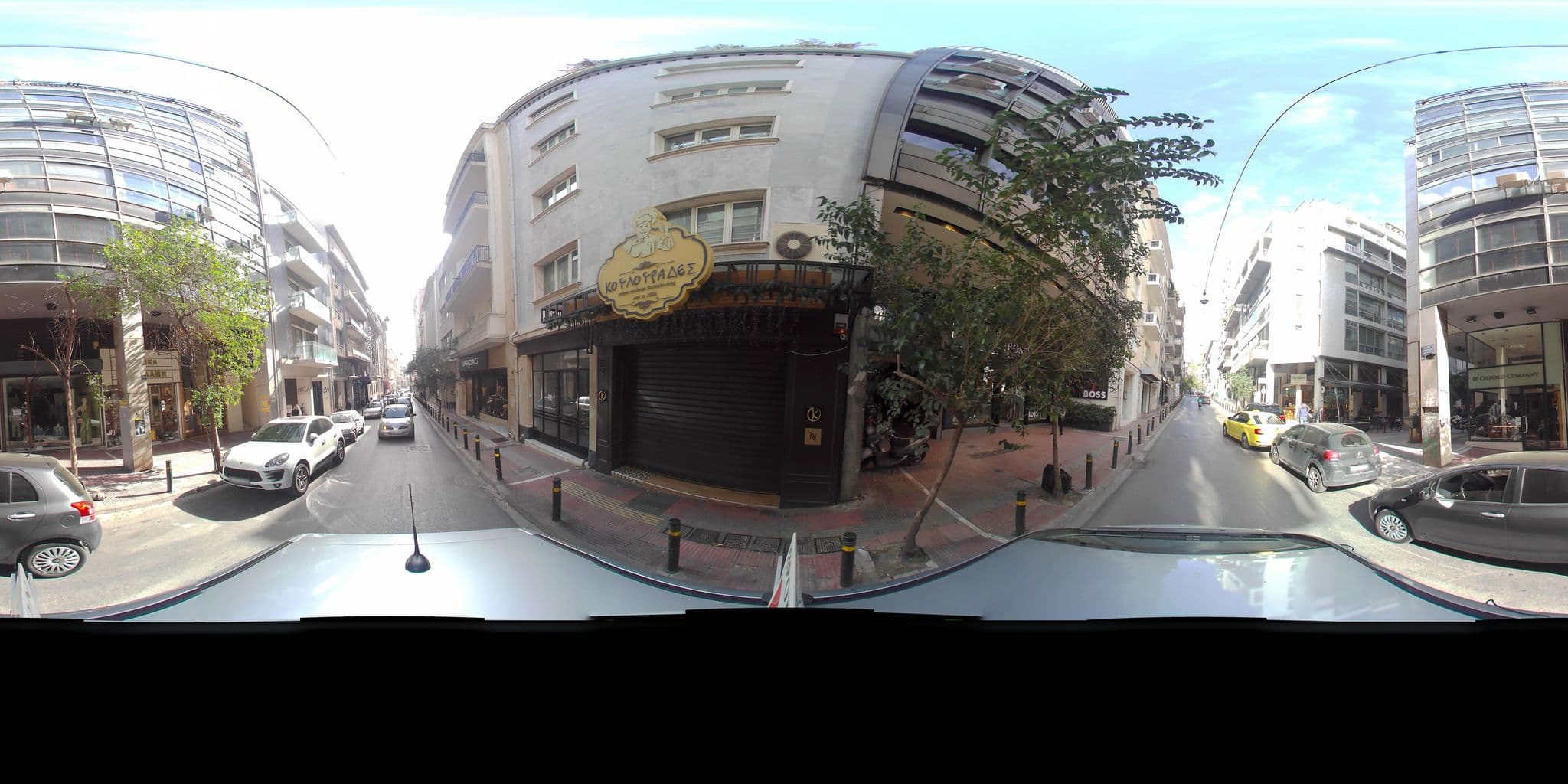 Street view near Aris Apartment, Athens — © zaf3kala (CC BY-SA · Mapillary)