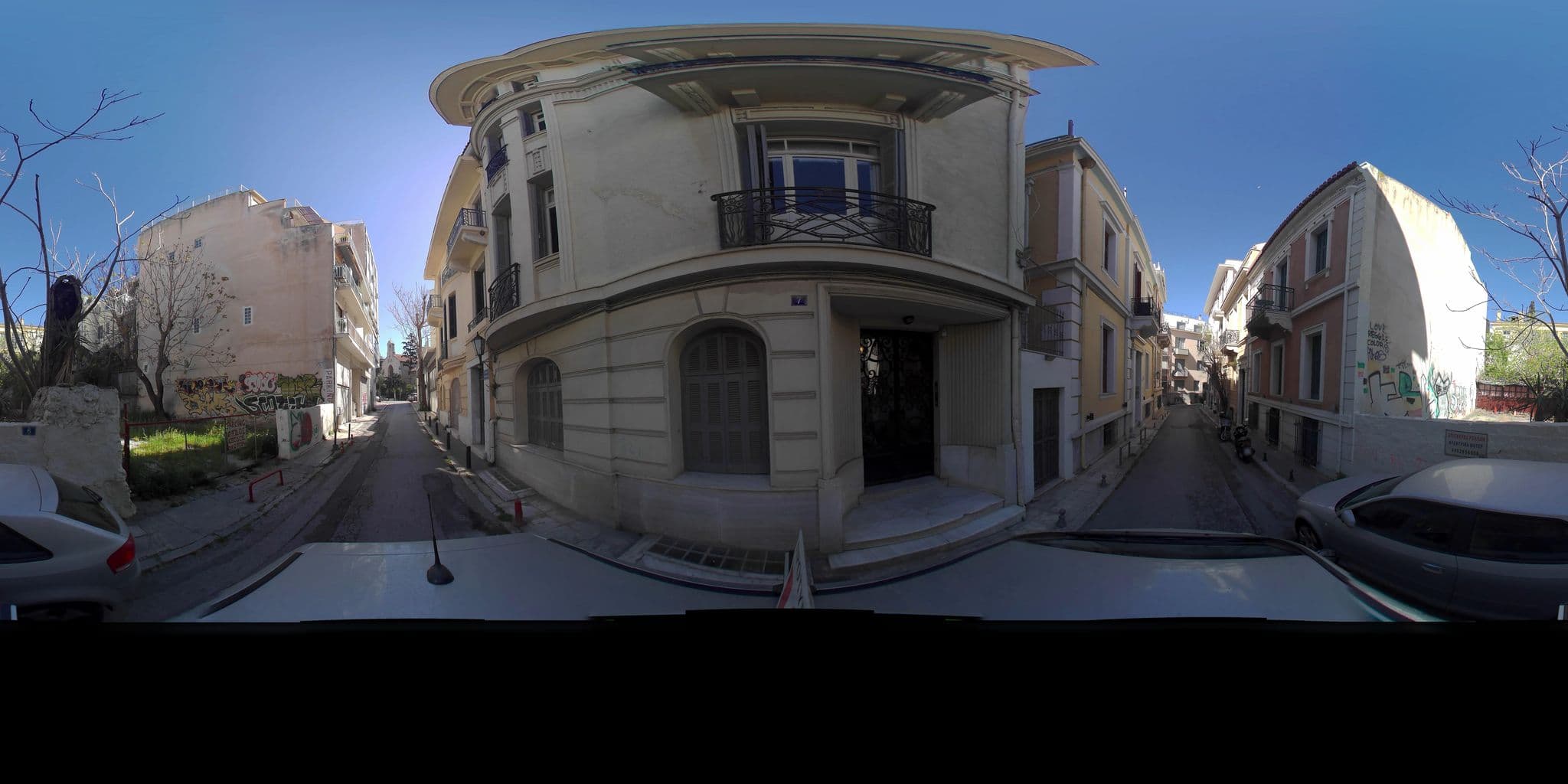 Street view near Alice Inn Athens, Athens — © zaf3kala (CC BY-SA · Mapillary)