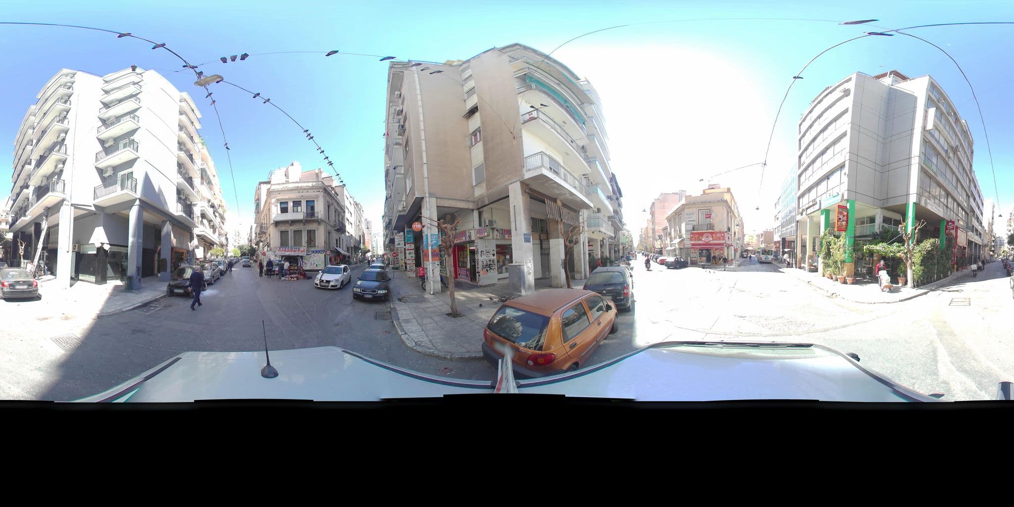 Street view near Jason Prime Hotel, Athens — © zaf3kala (CC BY-SA · Mapillary)