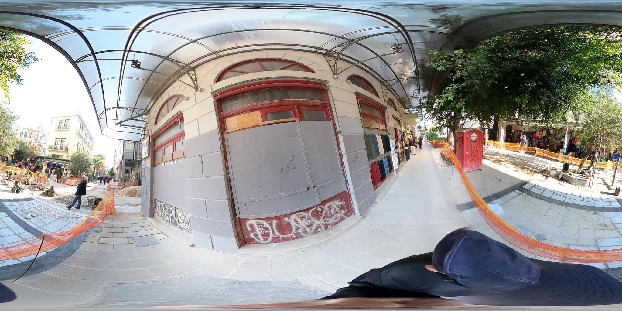 Street view near The Pinnacle, Athens — © costasl (CC BY-SA · Mapillary)