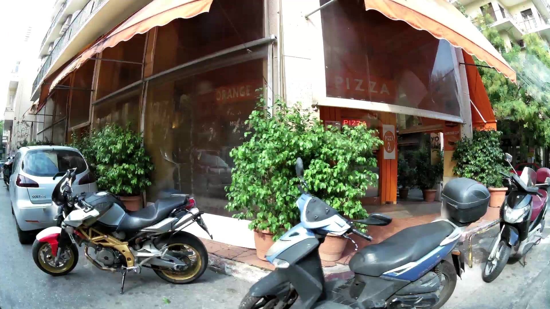 Street view near Εξαρχειον, Athens — © kaartcam (CC BY-SA · Mapillary)