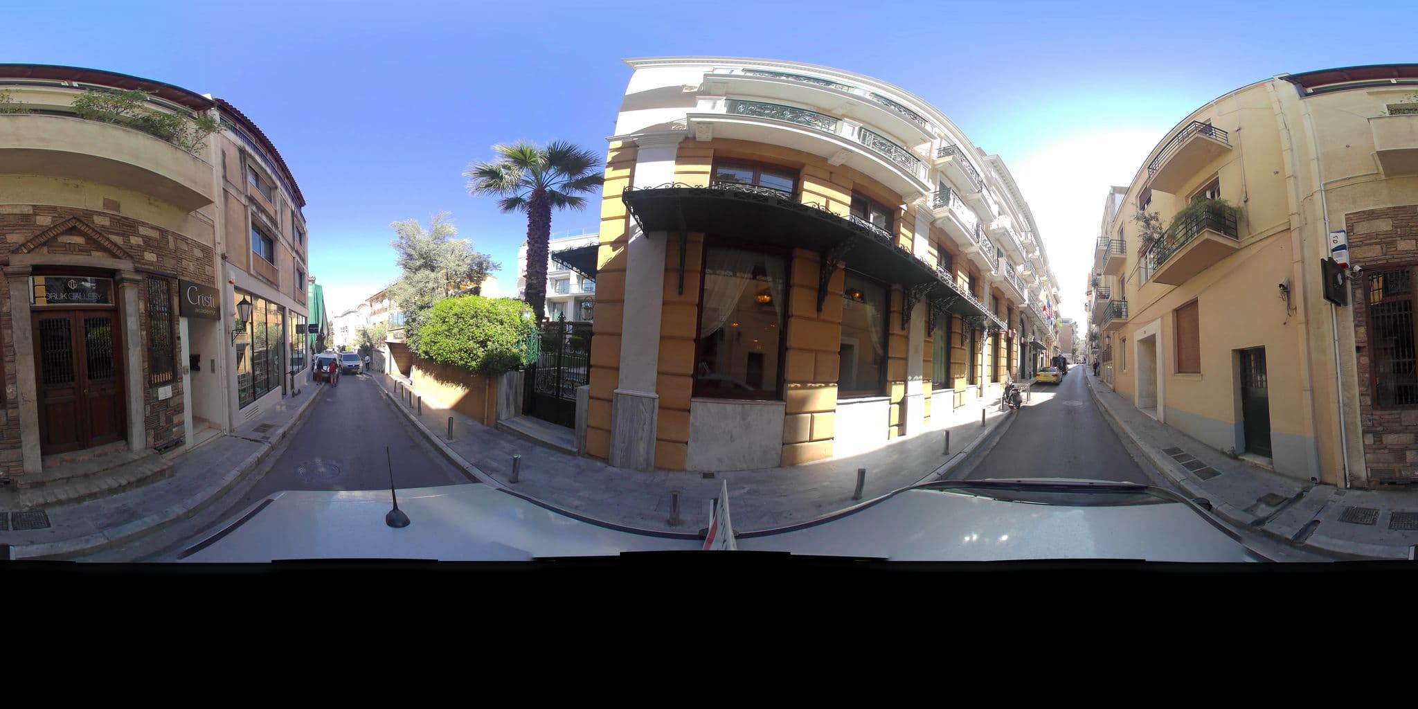 Street view near Electra Palace Presidential Suite, Athens — © zaf3kala (CC BY-SA · Mapillary)