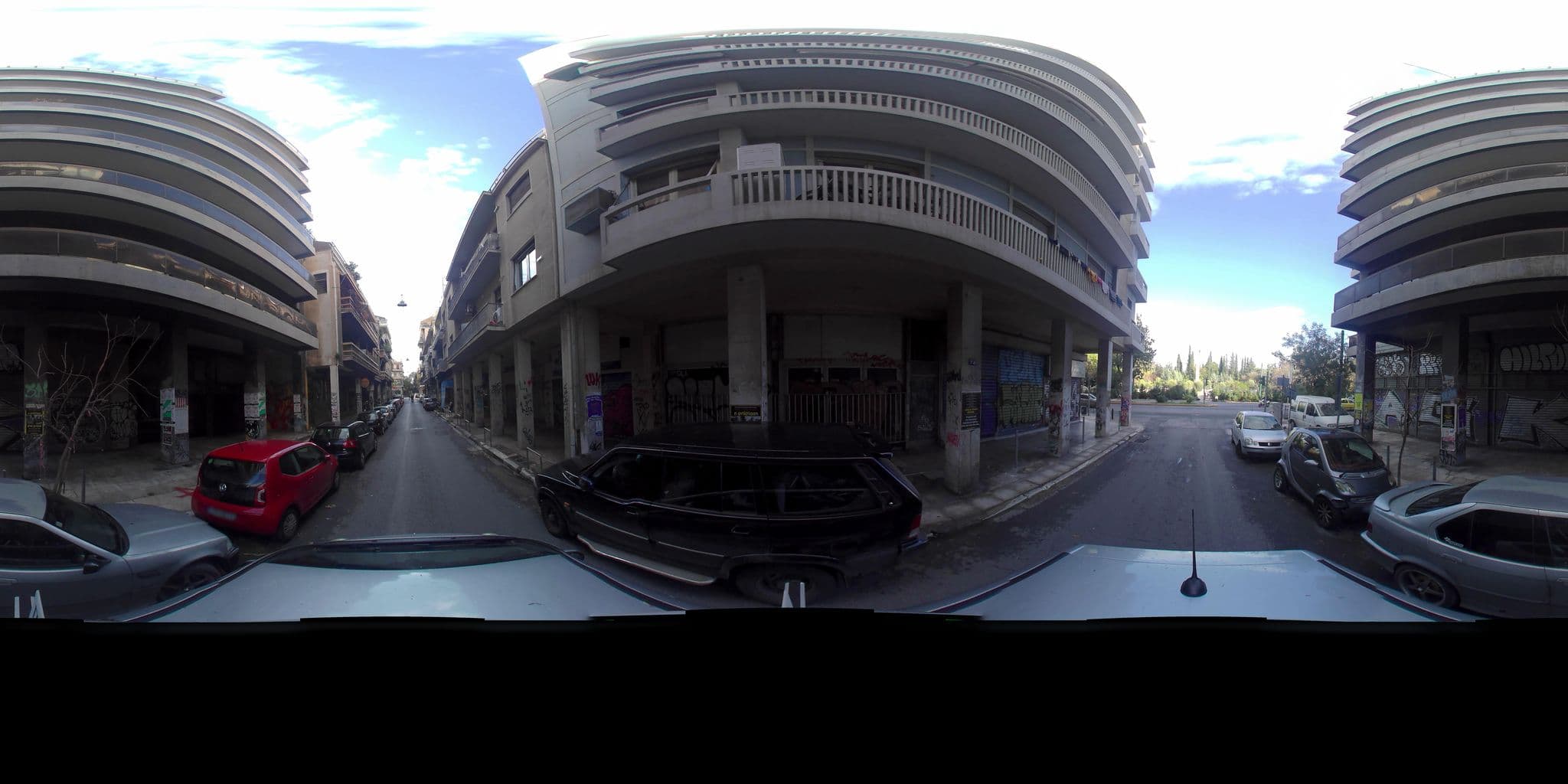 Street view near Hestia Luxury Apartmens - Alexandras 38, Athens — © zaf3kala (CC BY-SA · Mapillary)