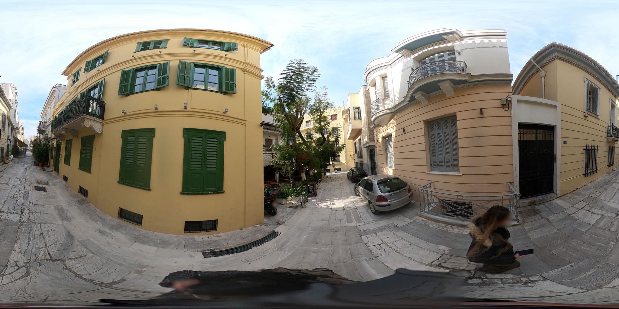 Street view near Students And Travellers Camp - Ναστοσ Β & Σια Οε, Athens — © sokoukou (CC BY-SA · Mapillary)
