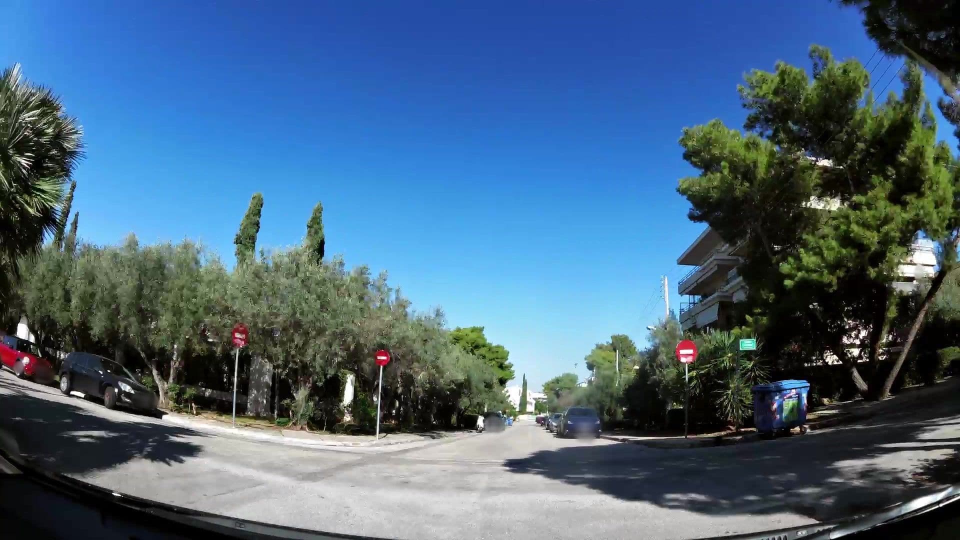 Street view near Armonia hotel, Glyfáda — © kaartcam (CC BY-SA · Mapillary)