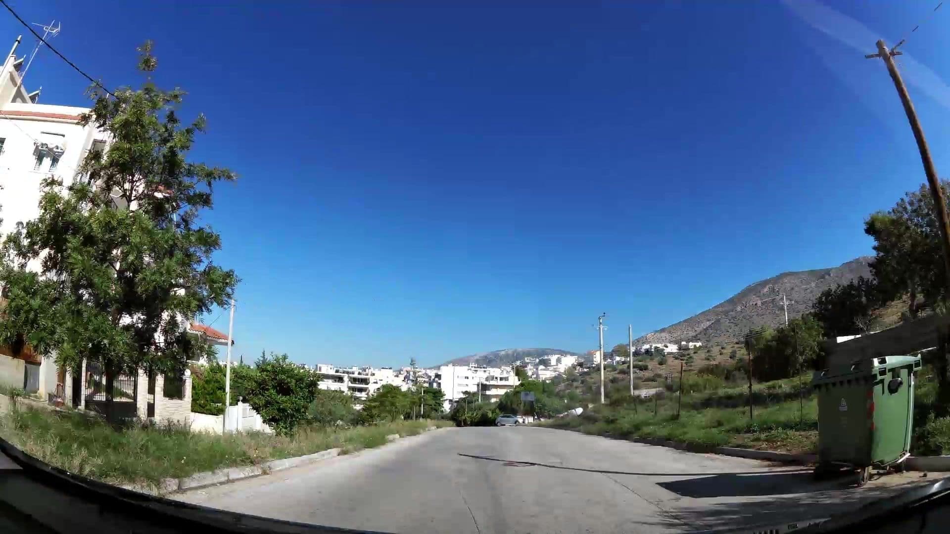 Street view near Congo Palace Hotel, Glyfáda — © kaartcam (CC BY-SA · Mapillary)