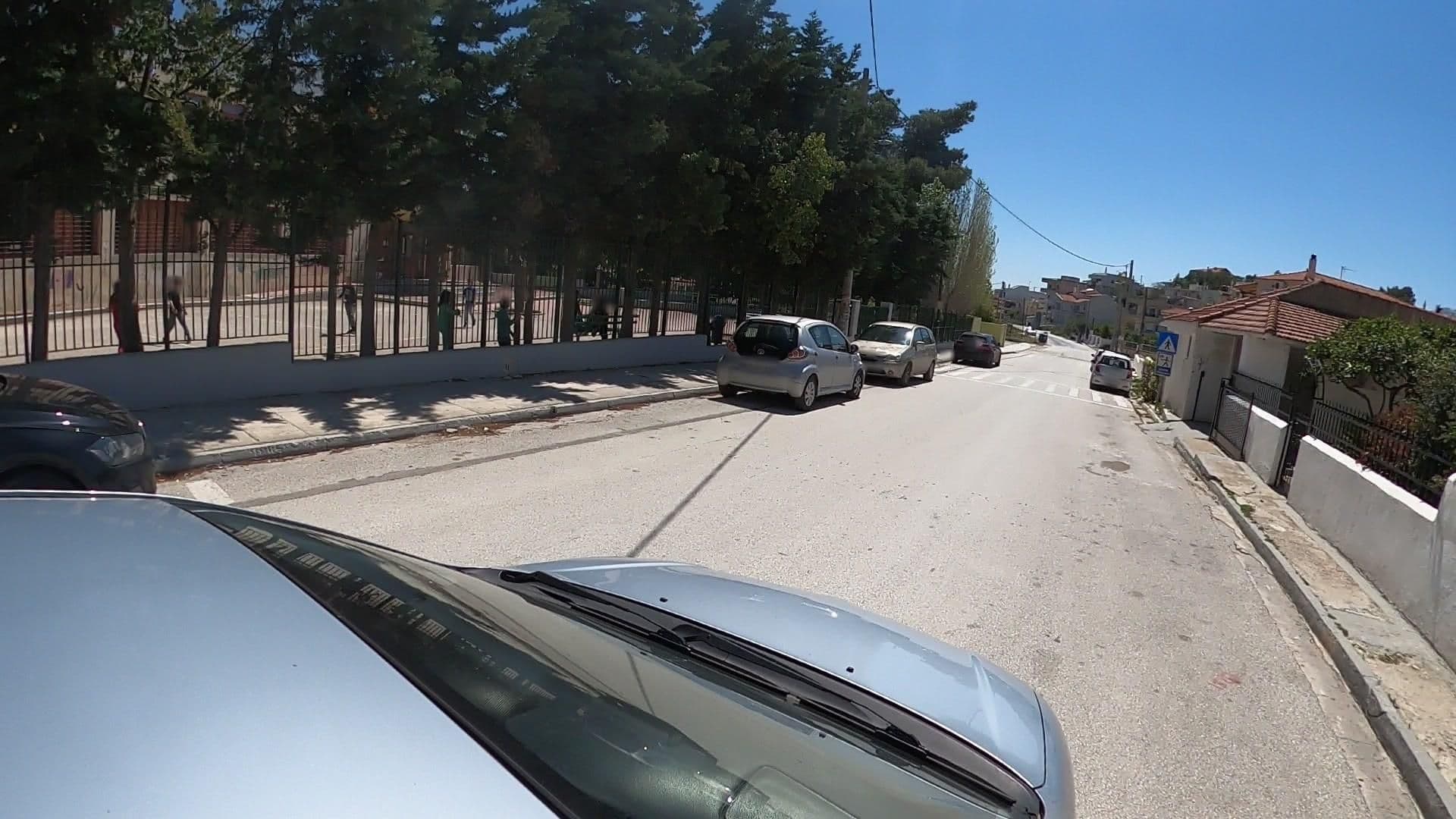 Street view near Galotel Agnoudas, Markópoulo — © efikour (CC BY-SA · Mapillary)