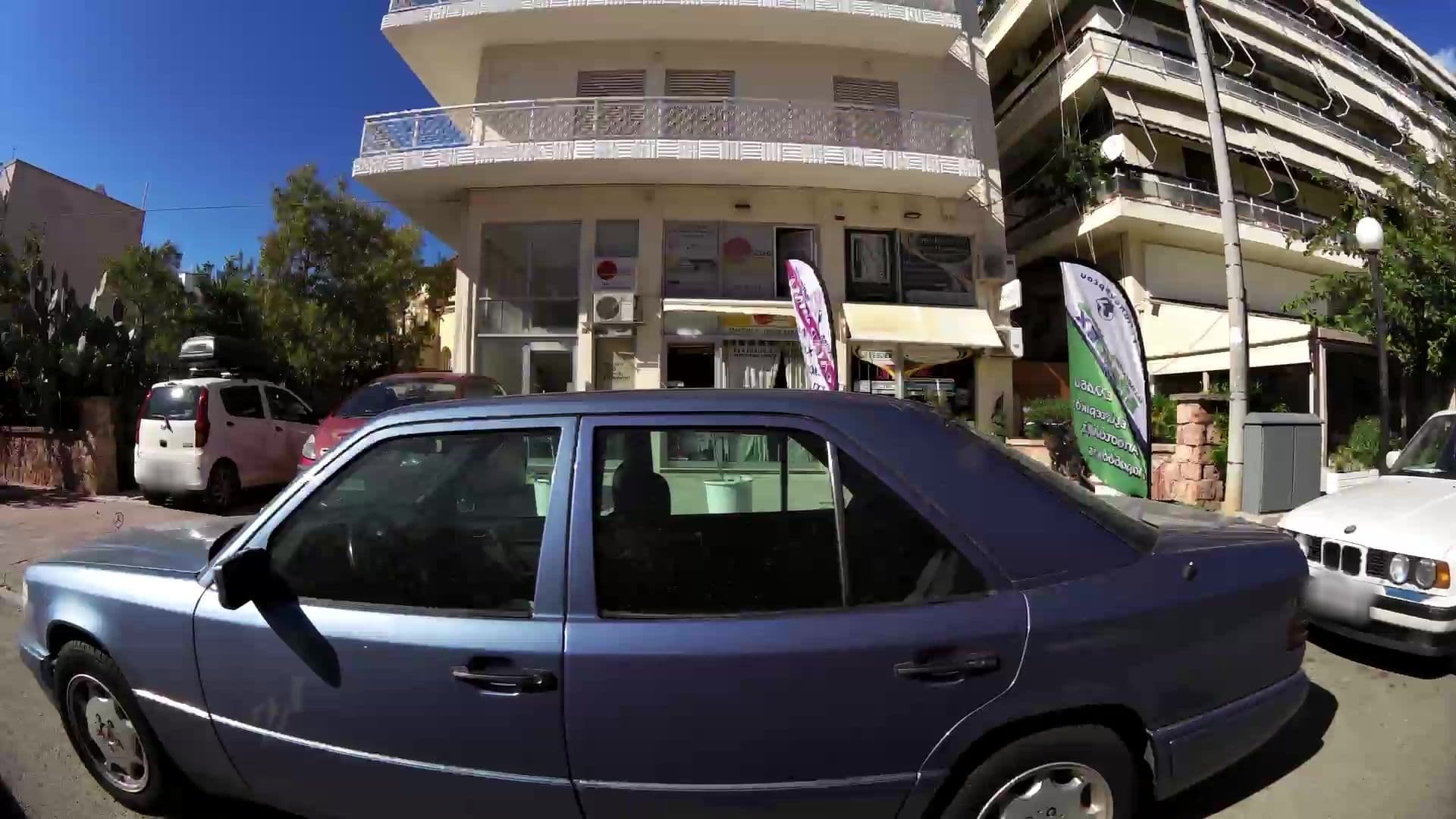 Street view near Hotel Miramare, Glyfáda — © kaartcam (CC BY-SA · Mapillary)