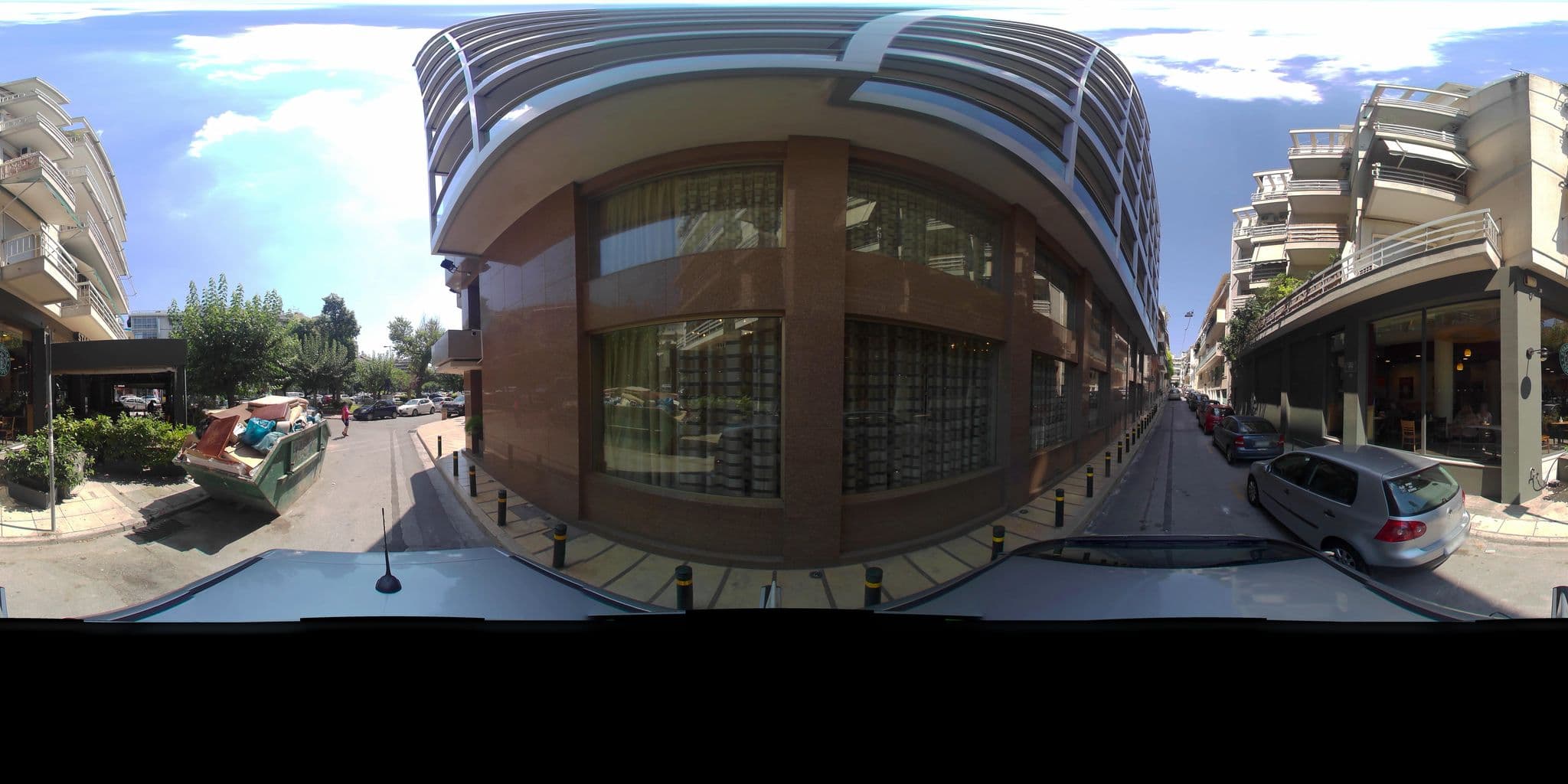 Street view near Best Western Ilisia Hotel, Zográfos — © zaf3kala (CC BY-SA · Mapillary)