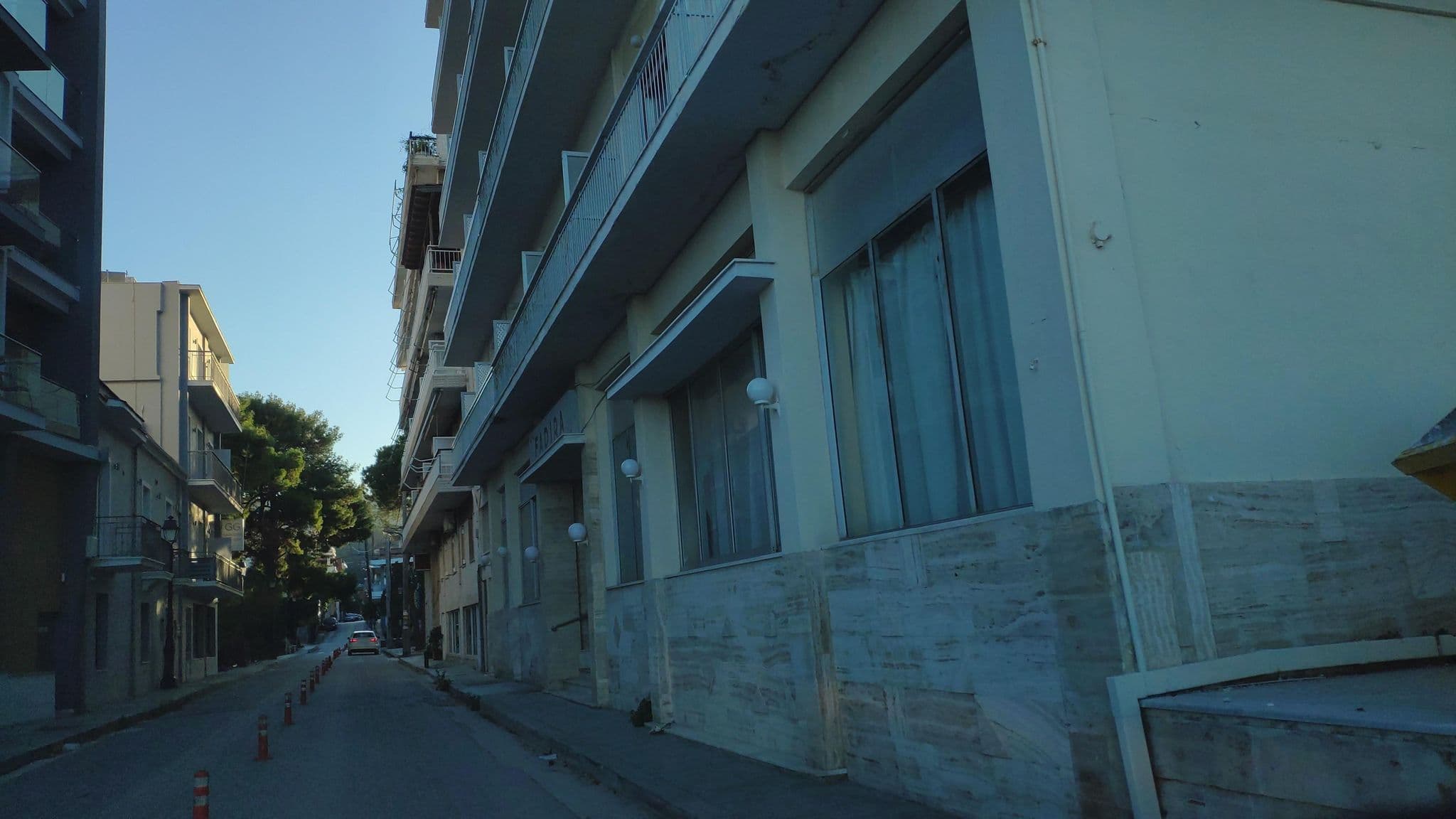 Street view near Hotel Fadira, Xylókastro — © pppetros (CC BY-SA · Mapillary)