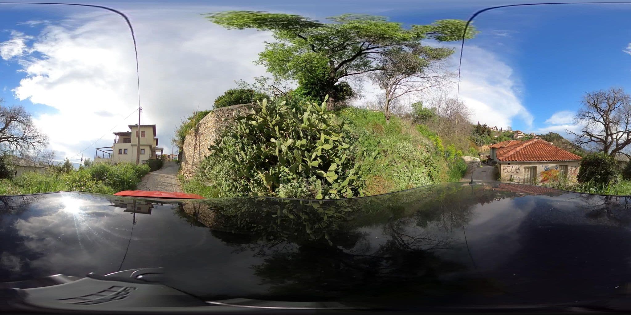Street view near eating breakfast at hotel, Anakasiá — © RoikosSA (CC BY-SA · Mapillary)
