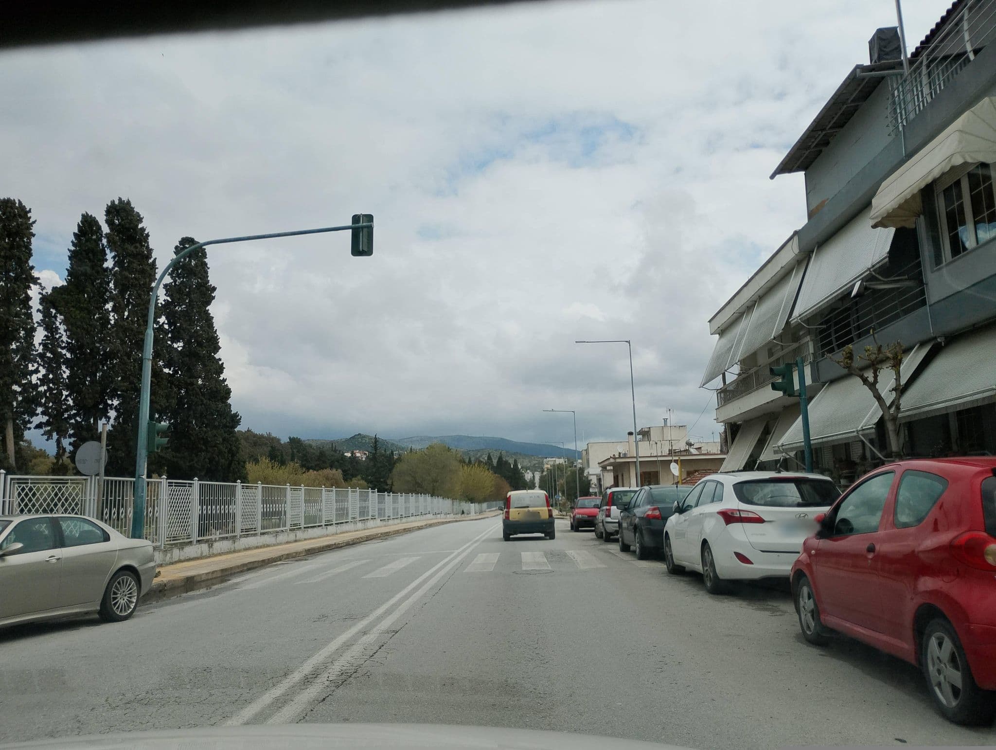 Street view near Alexandros Hotel&Restaurant, Néa Anchiálos — © George_210 (CC BY-SA · Mapillary)