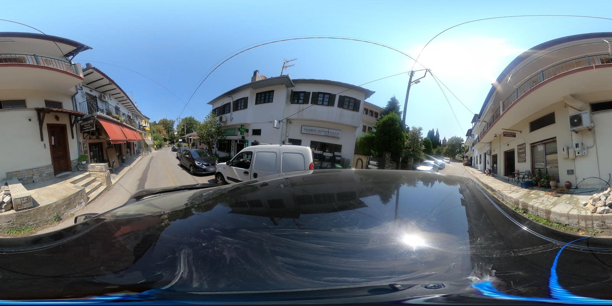 Street view near Αρχοντικό Στάμου Boutique Hotel, Zagorá — © geraki (CC BY-SA · Mapillary)