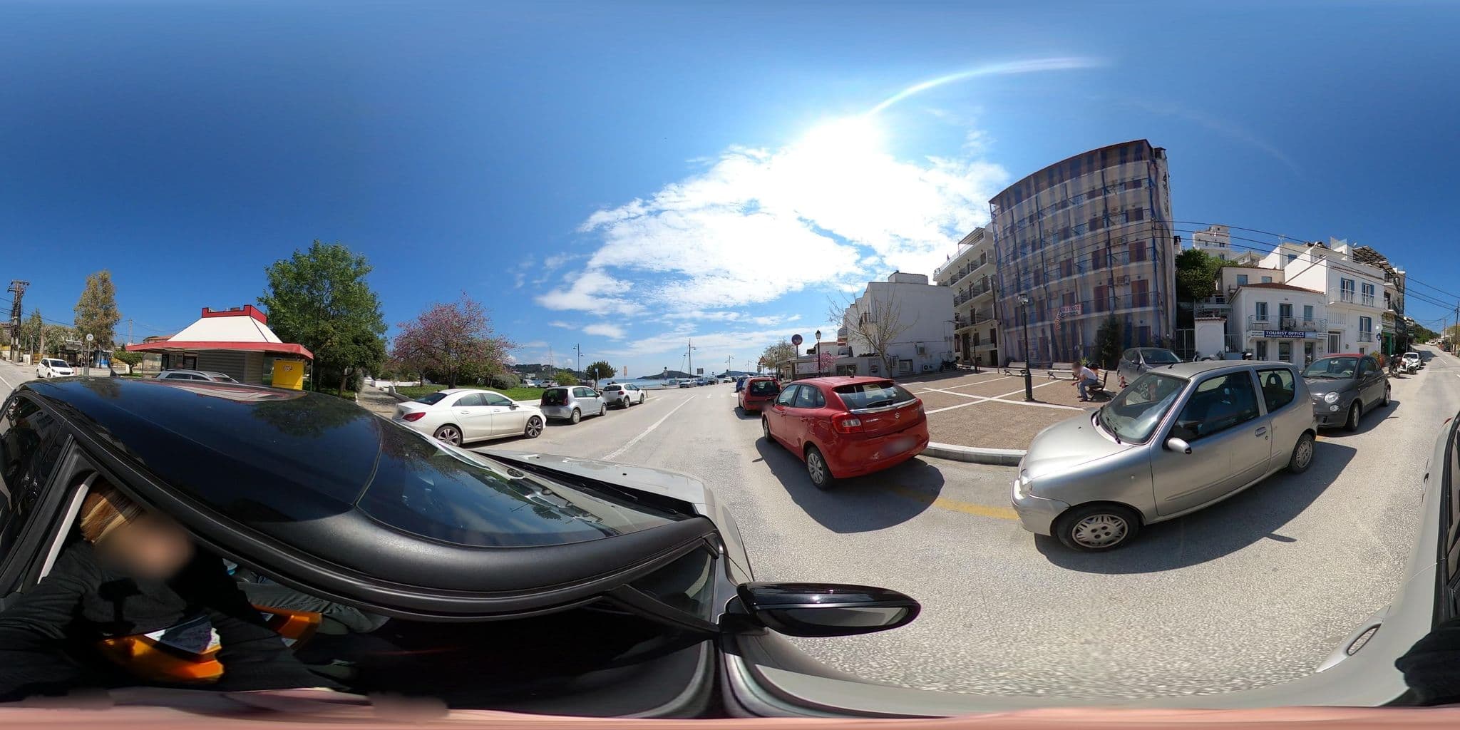 Street view near Πανσιόν Ντίνα, Skiáthos — © VMConsulting (CC BY-SA · Mapillary)