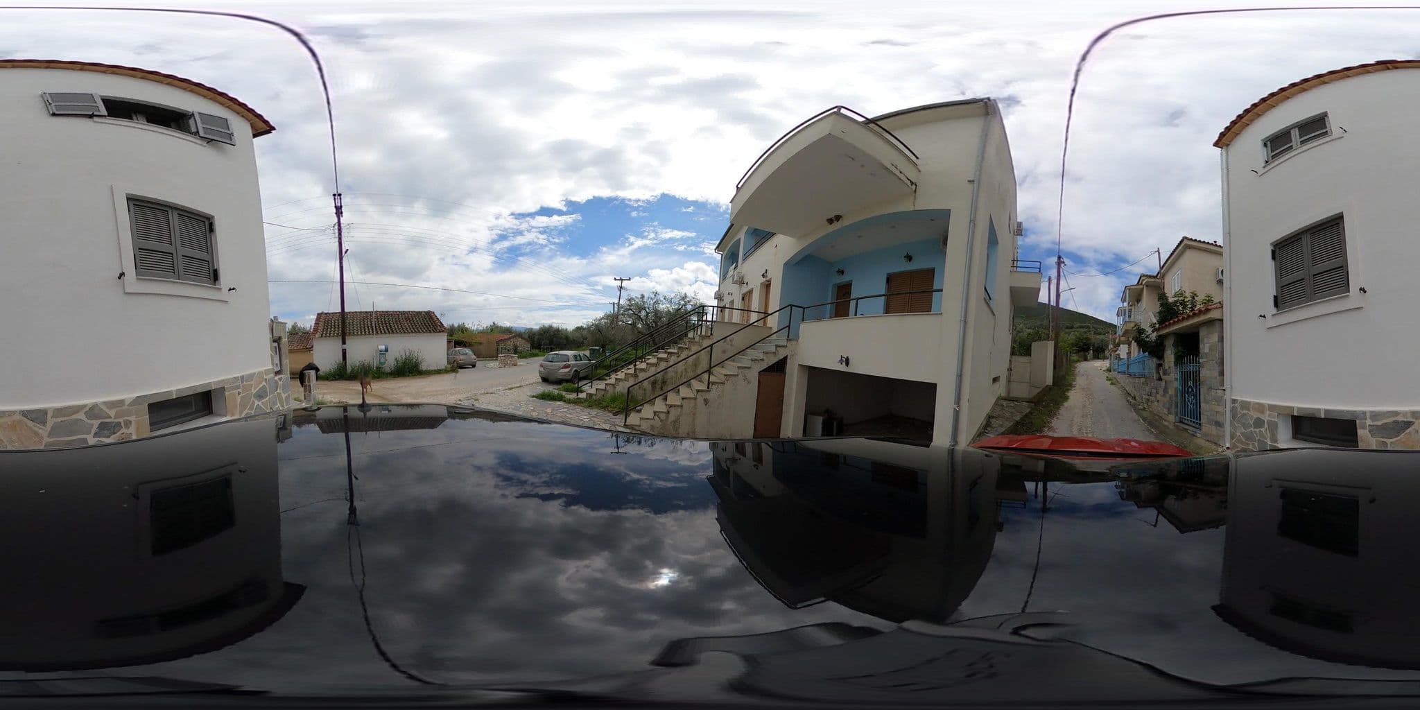 Street view near Ενοικιαζόμενα Δωμάτια Μανταφούνης Γεώργιος, Pteleós — © RoikosSA (CC BY-SA · Mapillary)