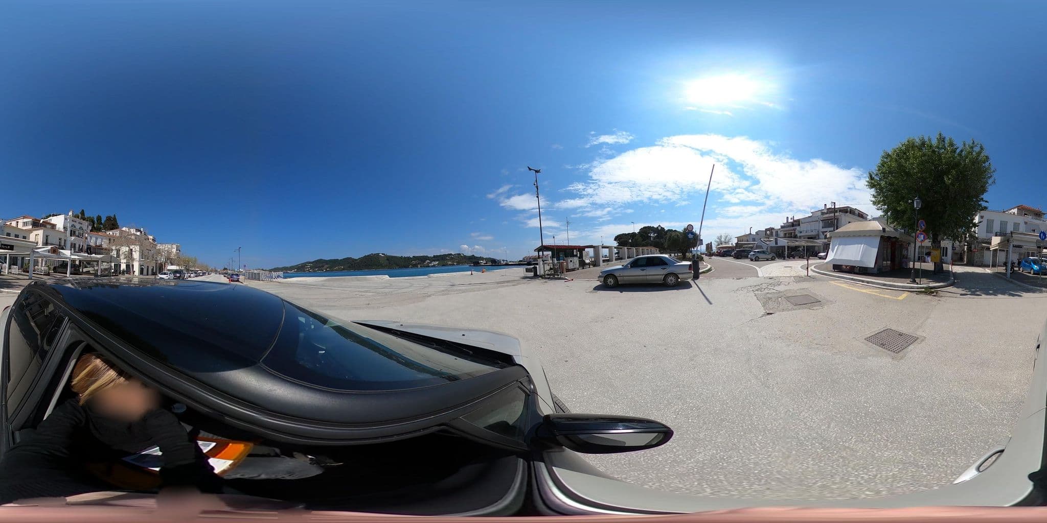 Street view near Pansion Matoula Skiathos, Skiáthos — © VMConsulting (CC BY-SA · Mapillary)