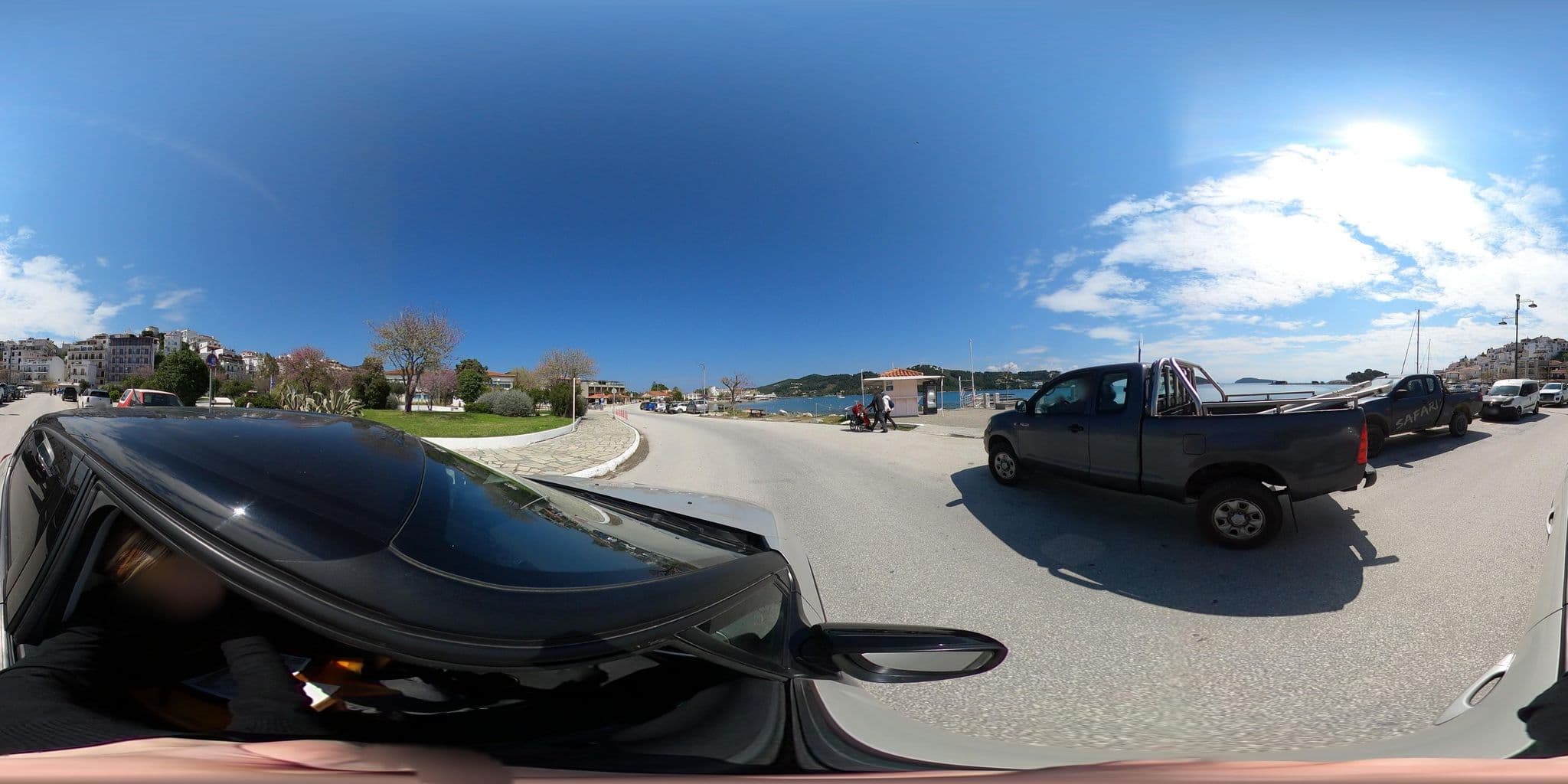 Street view near Villa Sunrise, Skiáthos — © VMConsulting (CC BY-SA · Mapillary)