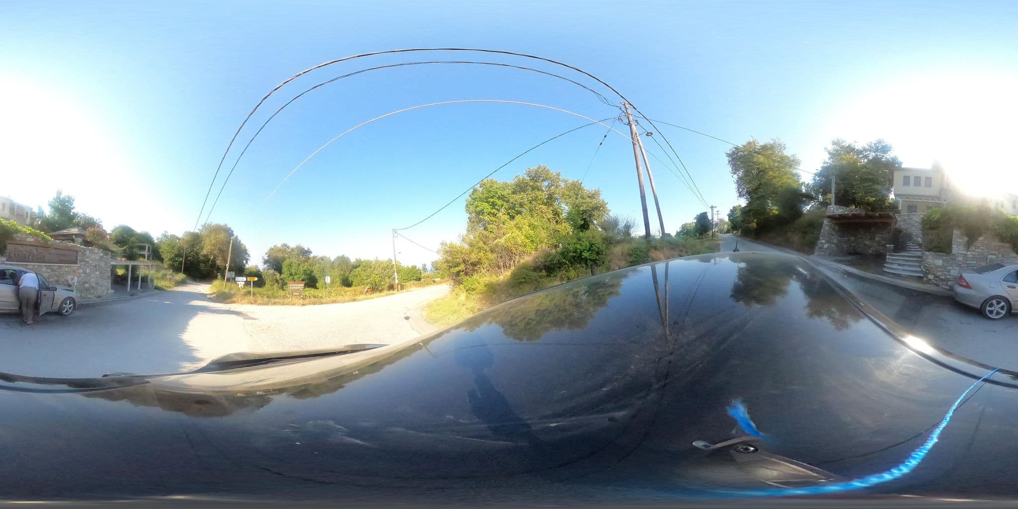 Street view near Sunrise Tsagarada Villas, Mouresi — © geraki (CC BY-SA · Mapillary)