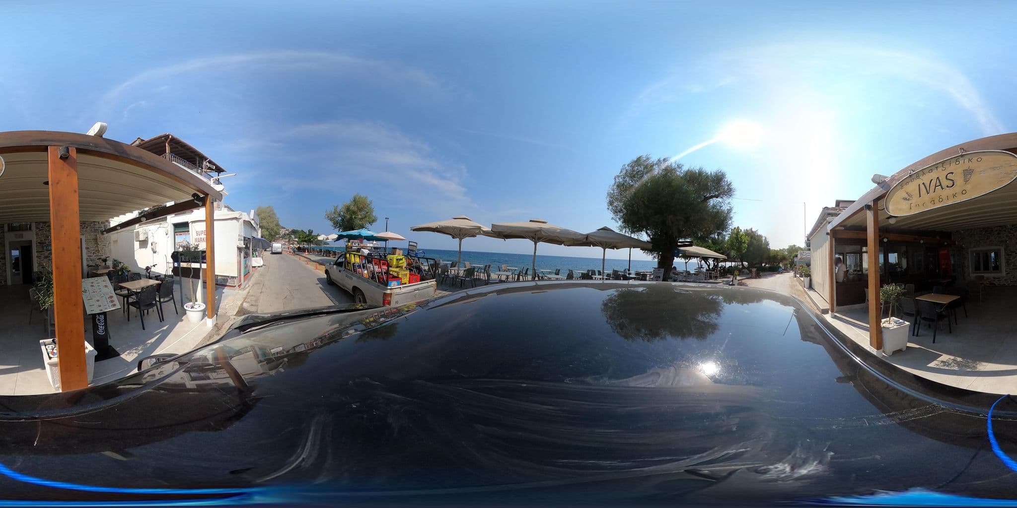 Street view near IVAS - Ενοικιαζόμενα Δωμάτια, Mouresi — © geraki (CC BY-SA · Mapillary)