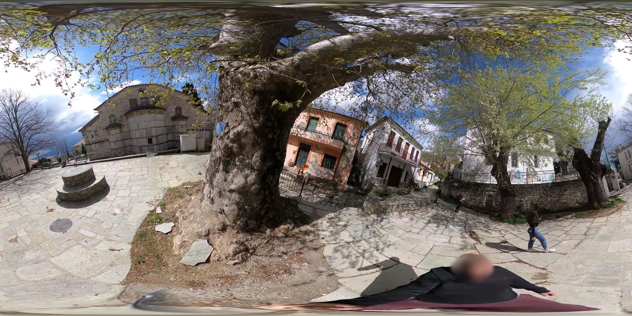 Street view near Ξενια Palace Πορταριασ, Portariá — © RoikosSA (CC BY-SA · Mapillary)