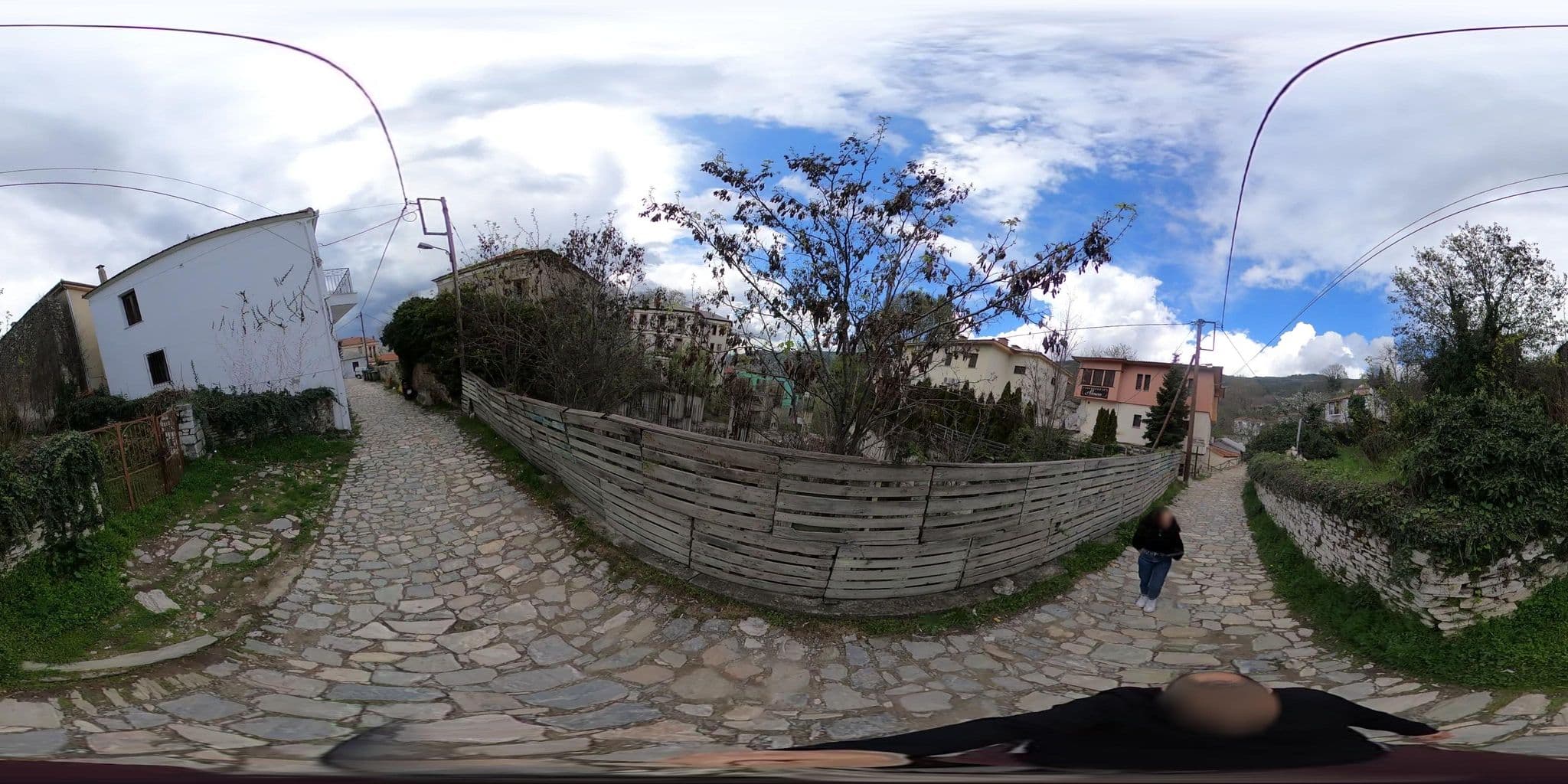 Street view near Alkistis Hotel, Portariá — © RoikosSA (CC BY-SA · Mapillary)