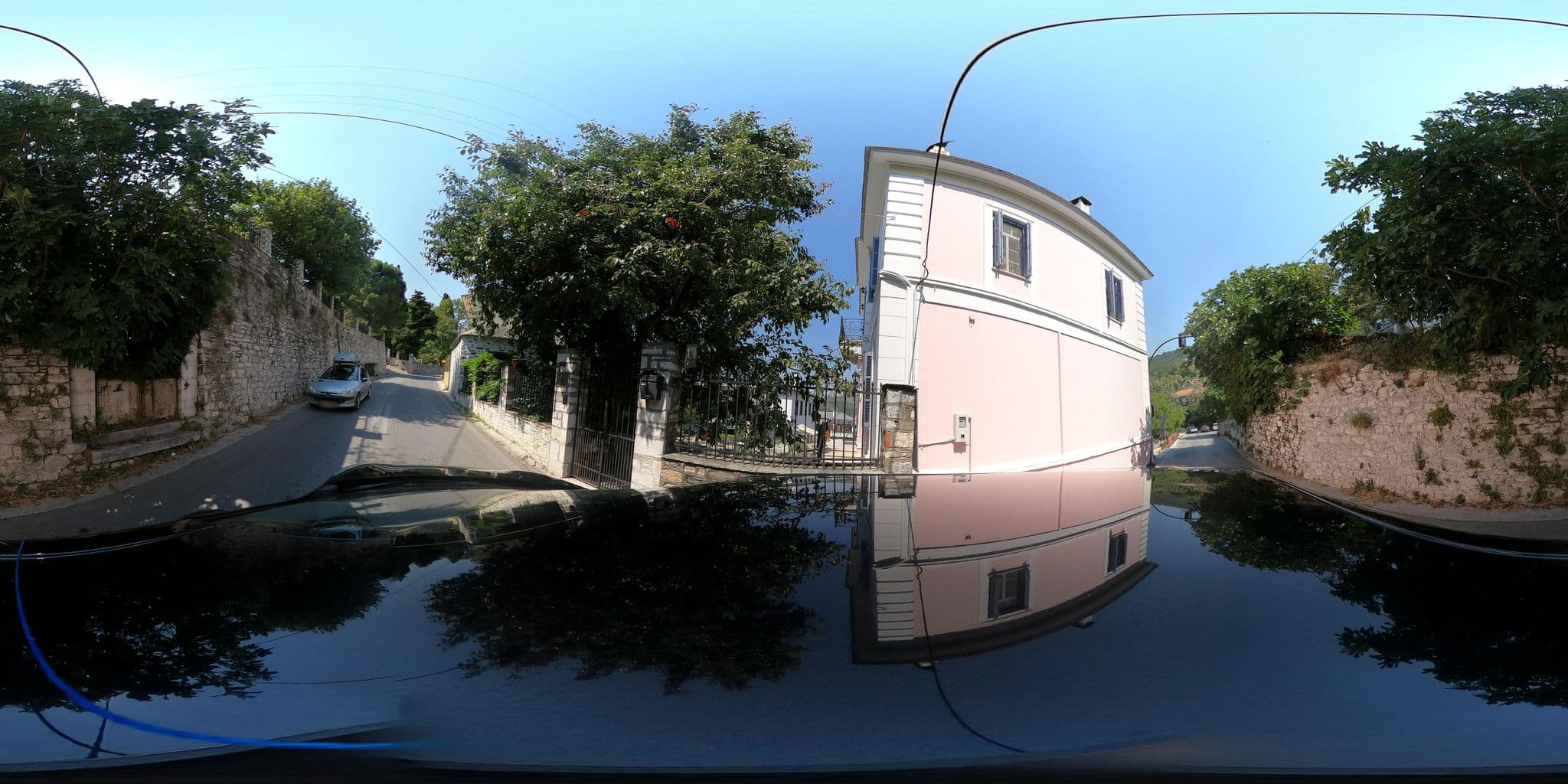 Street view near Αρχοντικό Ναουμίδη, Portariá — © geraki (CC BY-SA · Mapillary)
