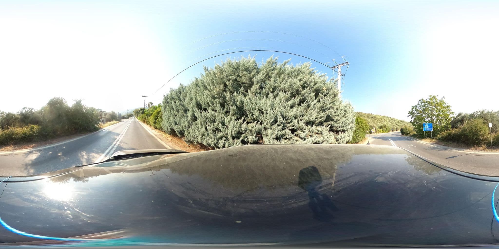 Street view near Καναρίνια, Áno Lekhónia — © geraki (CC BY-SA · Mapillary)