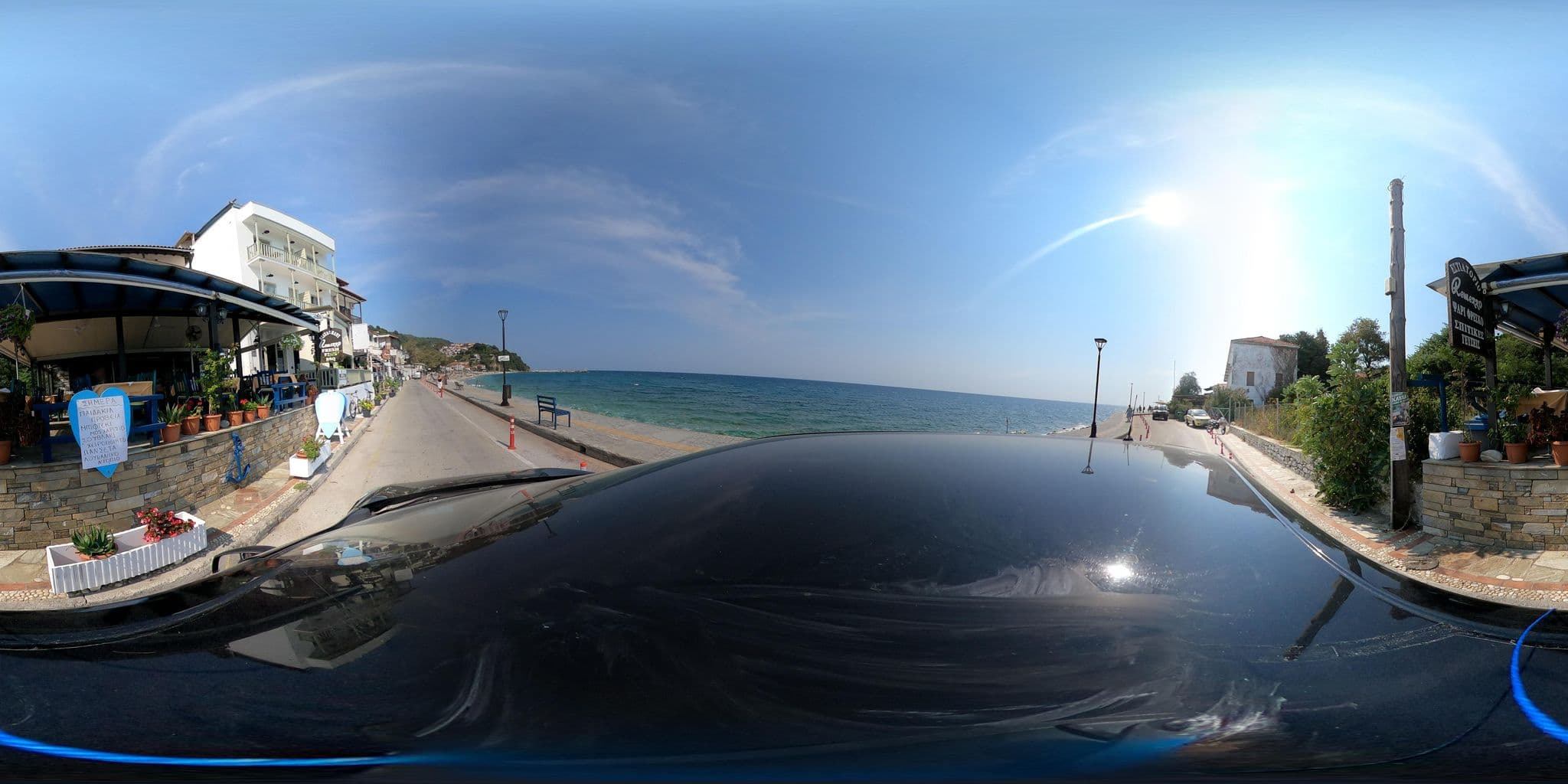 Street view near Akro Rooms, Mouresi — © geraki (CC BY-SA · Mapillary)