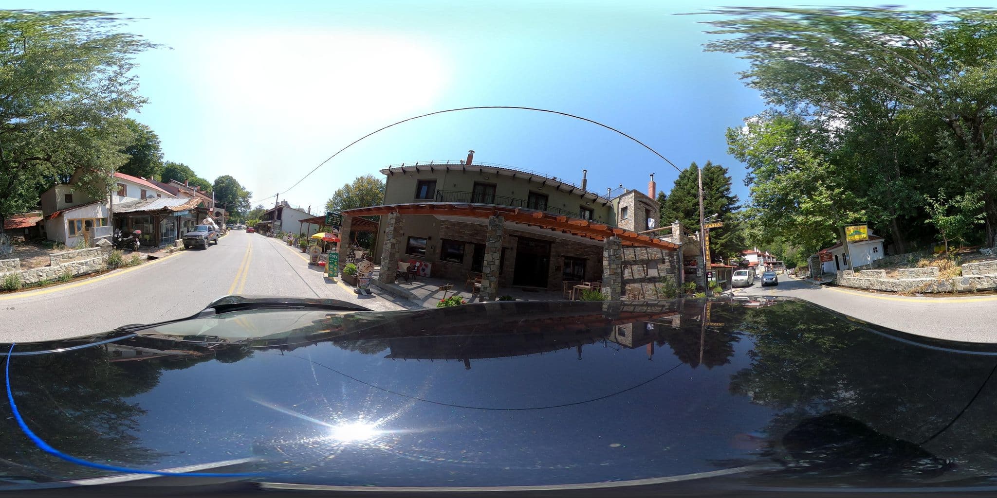 Street view near TASIA BOUTIQUE HOTEL, Portariá — © geraki (CC BY-SA · Mapillary)