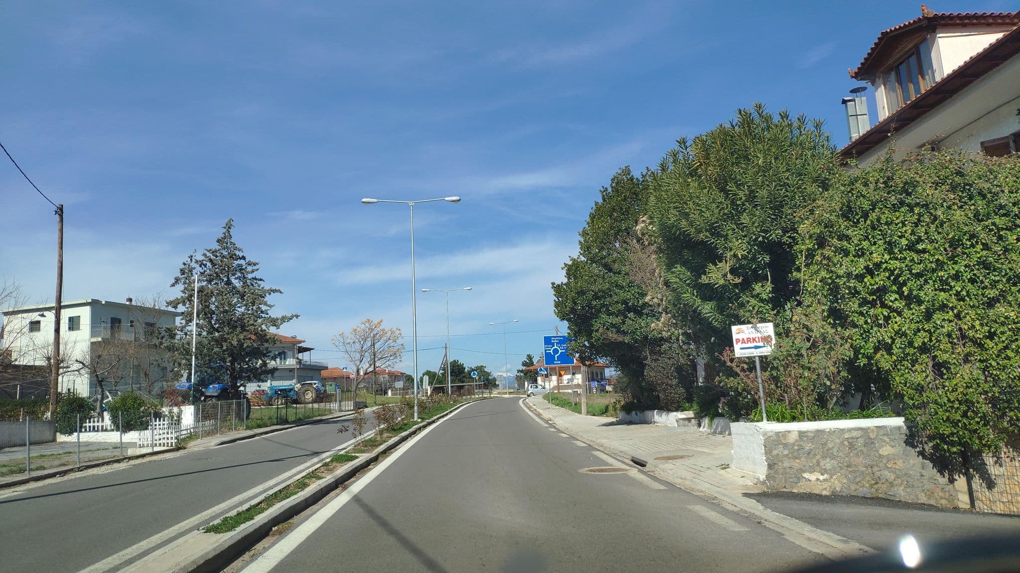 Street view near Hotel Andreas, Amfíkleia — © pppetros (CC BY-SA · Mapillary)