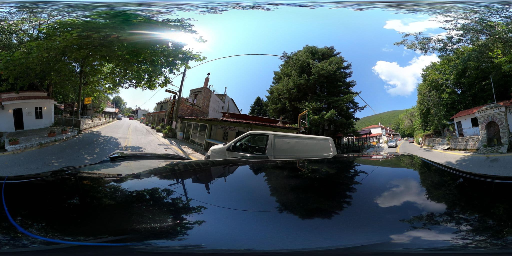Street view near Tassia, Portariá — © geraki (CC BY-SA · Mapillary)