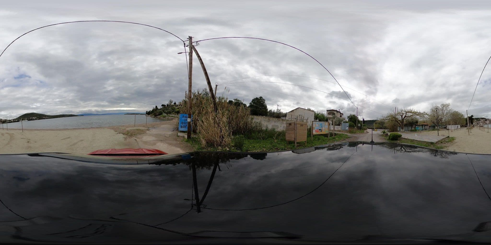 Street view near rooms to let"xanthoula", Soúrpi — © RoikosSA (CC BY-SA · Mapillary)