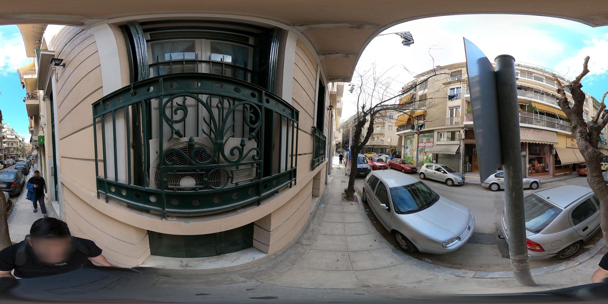 Street view near Inoi Hotel, Kipséli — © alexbartzokas (CC BY-SA · Mapillary)