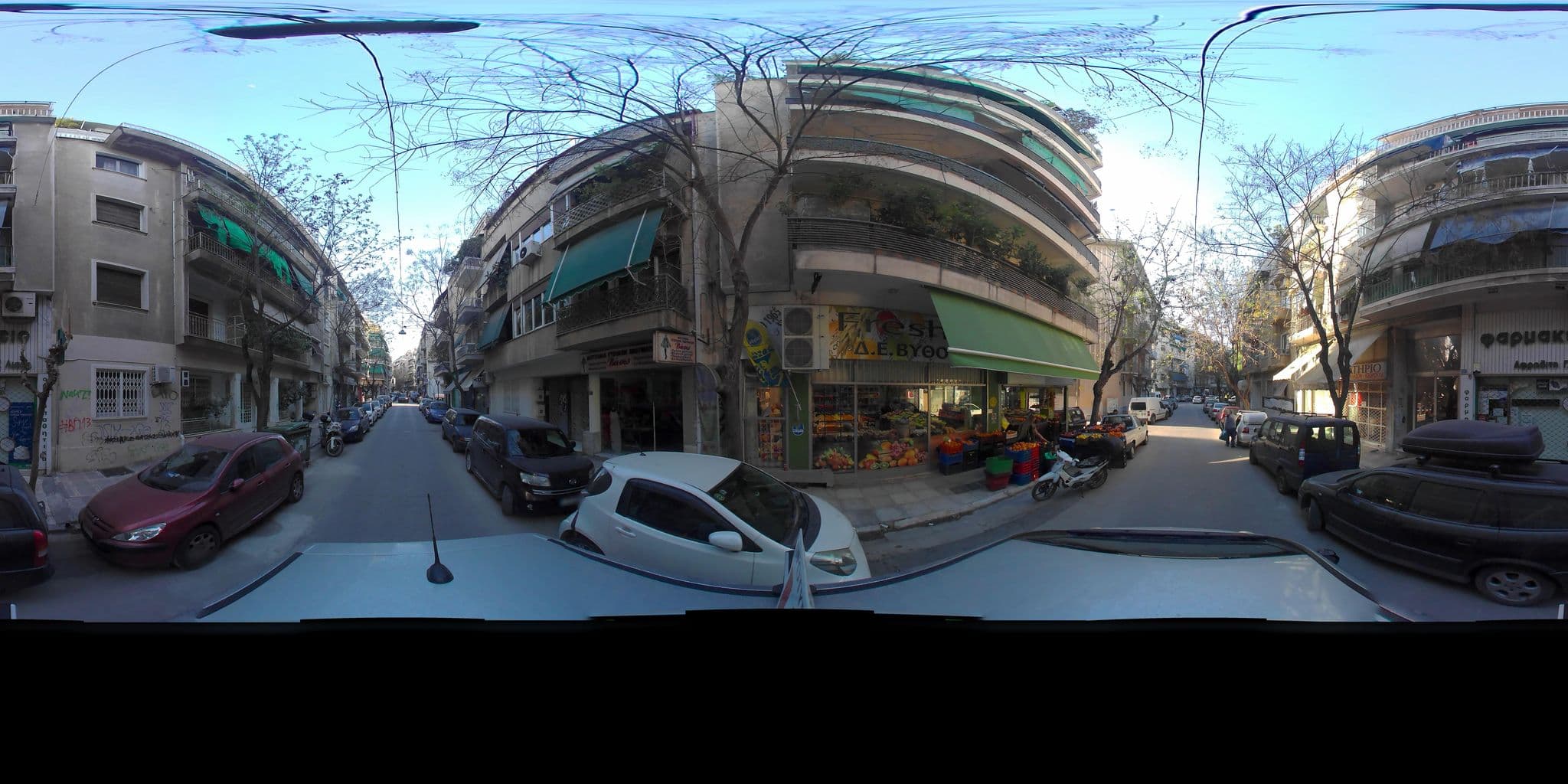 Street view near Evalue Hotel Suites & Spa, Kipséli — © zaf3kala (CC BY-SA · Mapillary)