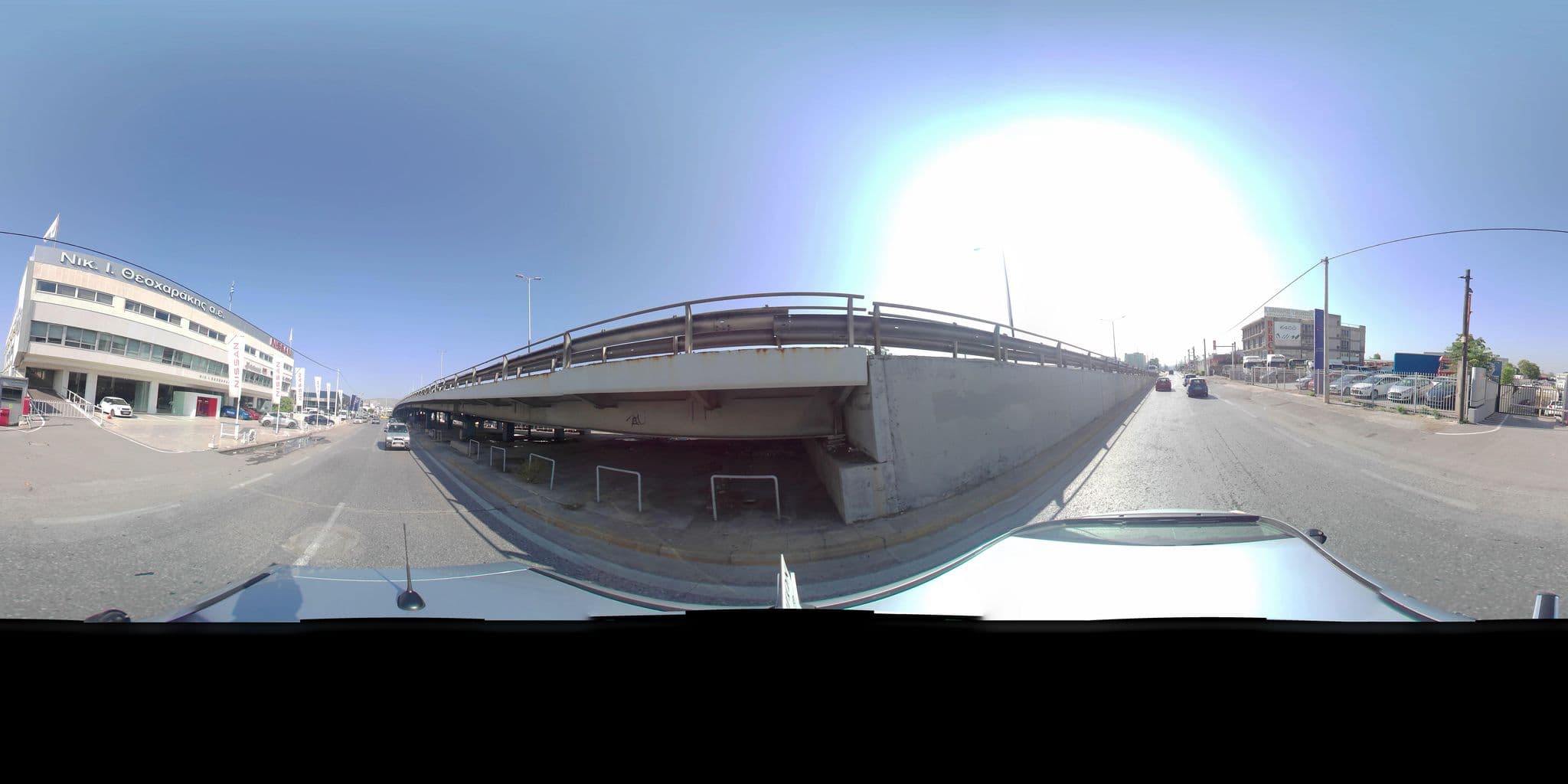 Street view near Atina Mary Plaza Hotel, Aigáleo — © zaf3kala (CC BY-SA · Mapillary)