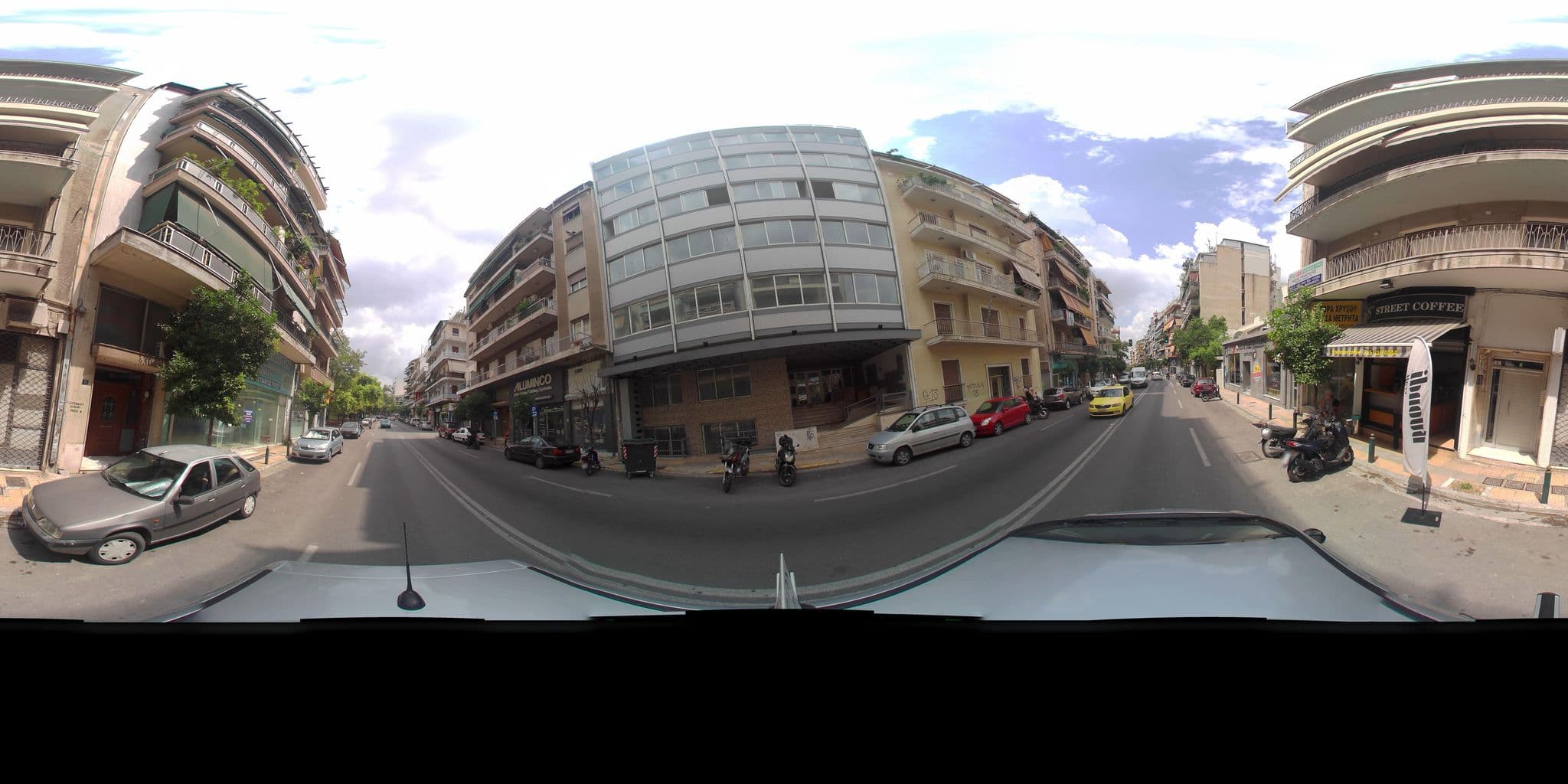 Street view near ANhome K11, Néa Chalkidóna — © zaf3kala (CC BY-SA · Mapillary)