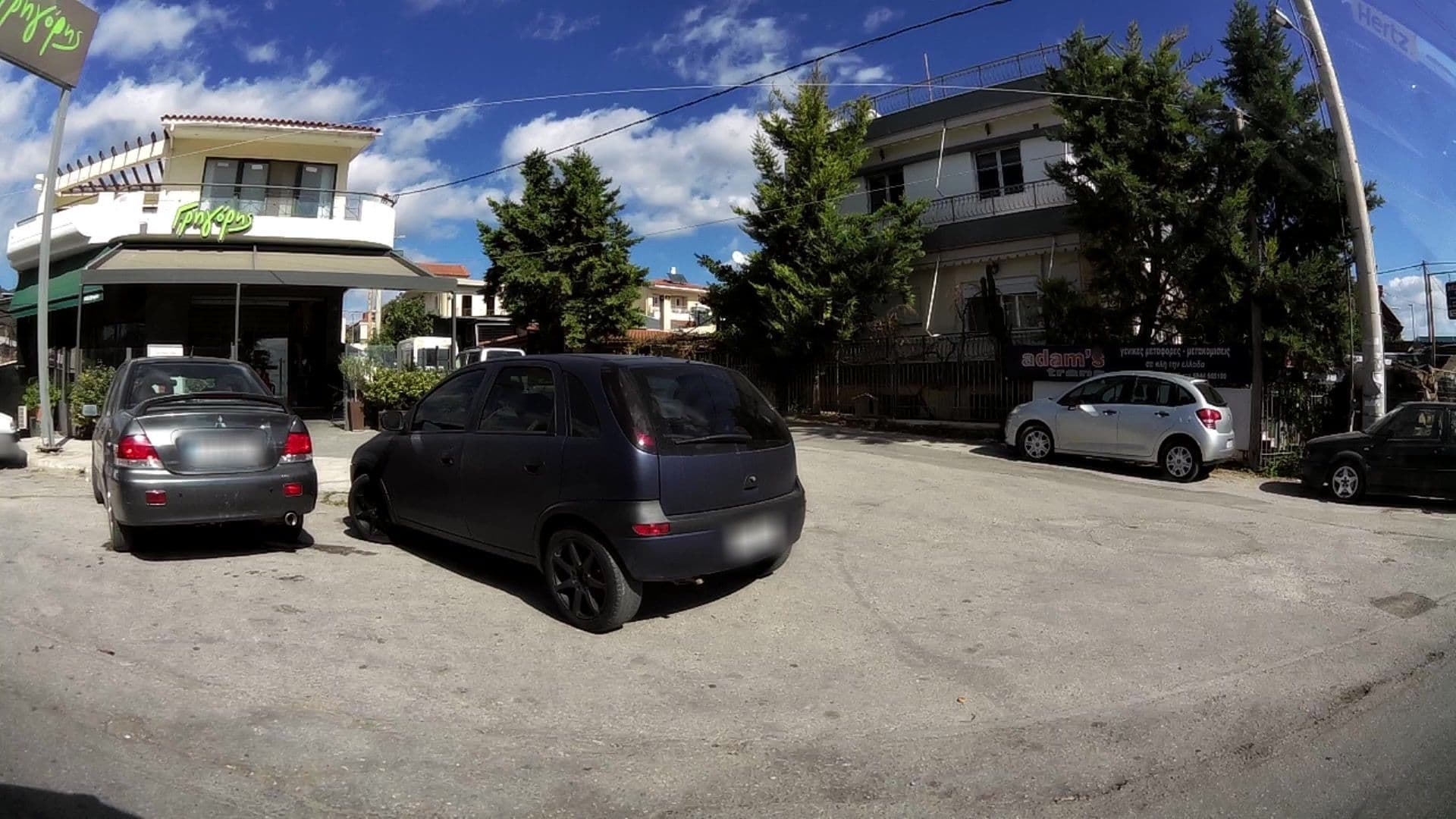 Street view near Atlantica Imperial Resort, Acharnés — © kaartcam (CC BY-SA · Mapillary)