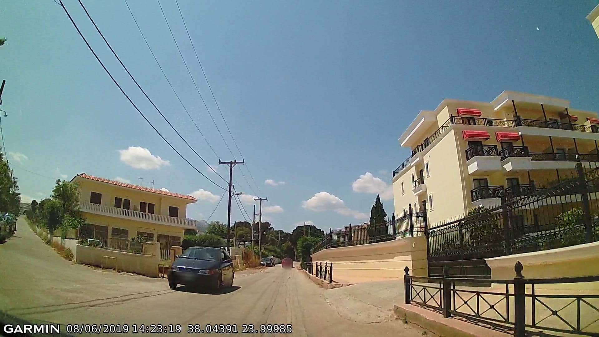 Street view near Ramada by Wyndham Athens Attica Riviera, Neos Voutzás — © pppetros (CC BY-SA · Mapillary)