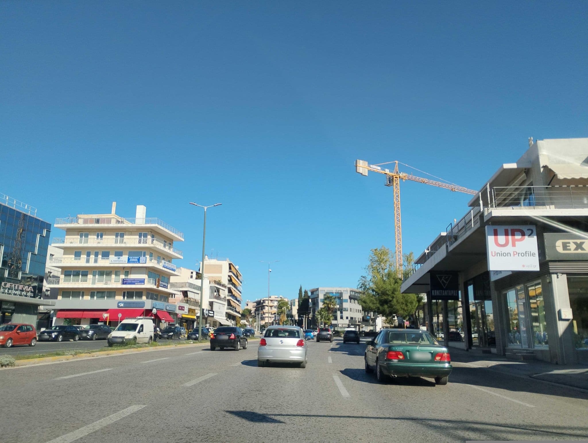 Street view near ξενοδοχειο Στρατος Βασιλικος, Maroúsi — © George_210 (CC BY-SA · Mapillary)