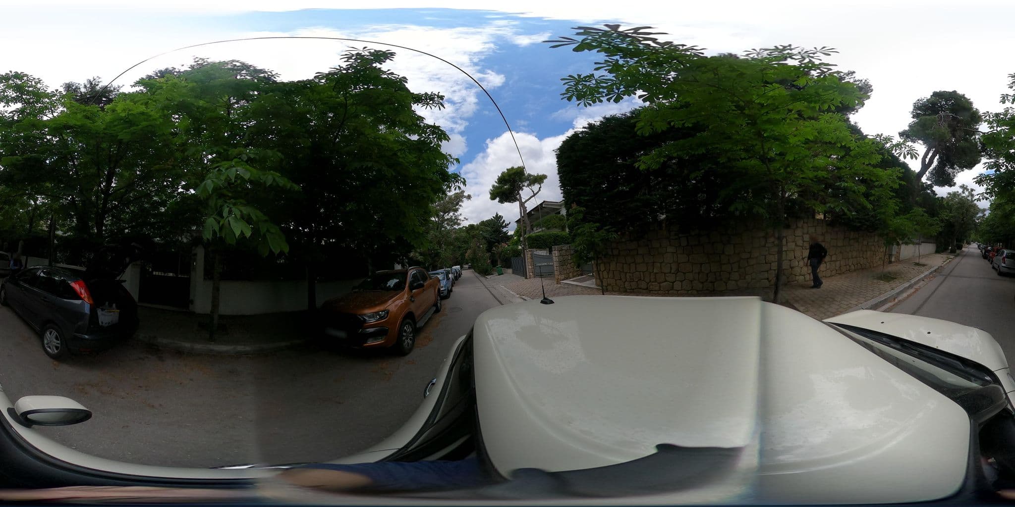 Street view near City Hotel Thessaloniki, Kifisiá — © efikour (CC BY-SA · Mapillary)