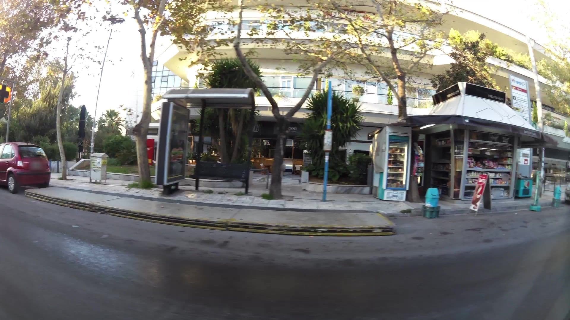 Street view near Santikos Hotels & Resorts, Maroúsi — © kaartcam (CC BY-SA · Mapillary)