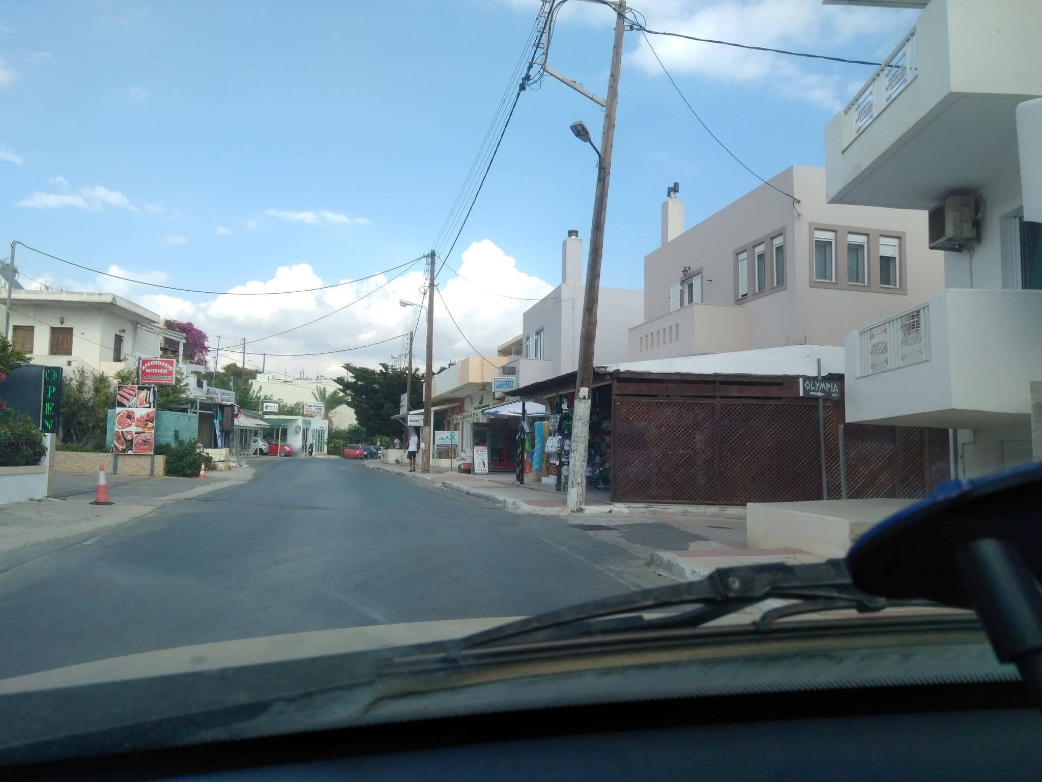 Street view near kika studios, Makry-Gialos — © marooned (CC BY-SA · Mapillary)