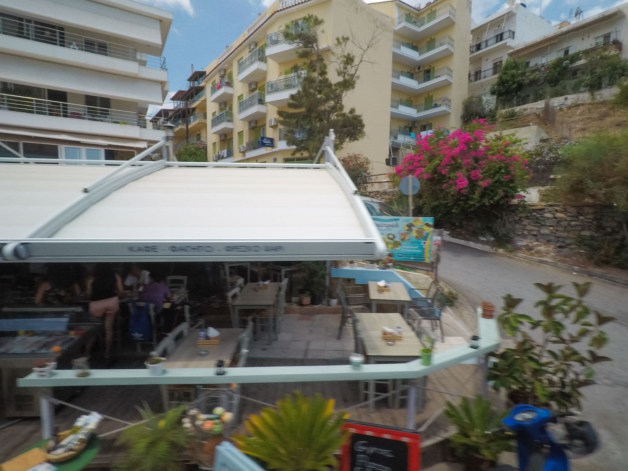 Street view near olympus hotel, Ágios Nikólaos — © esario (CC BY-SA · Mapillary)
