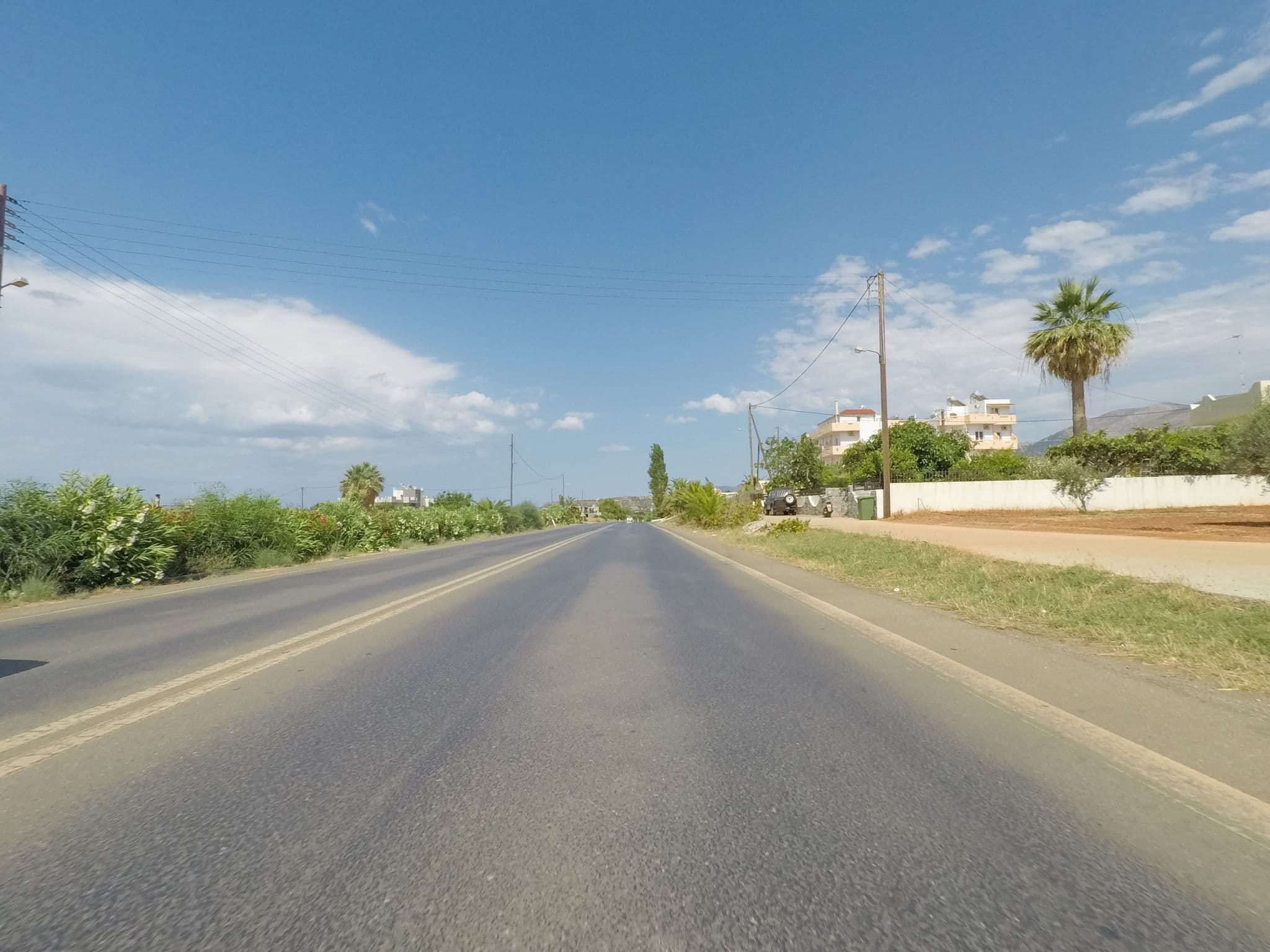 Street view near Kretan Familia Pool, Mália — © esario (CC BY-SA · Mapillary)
