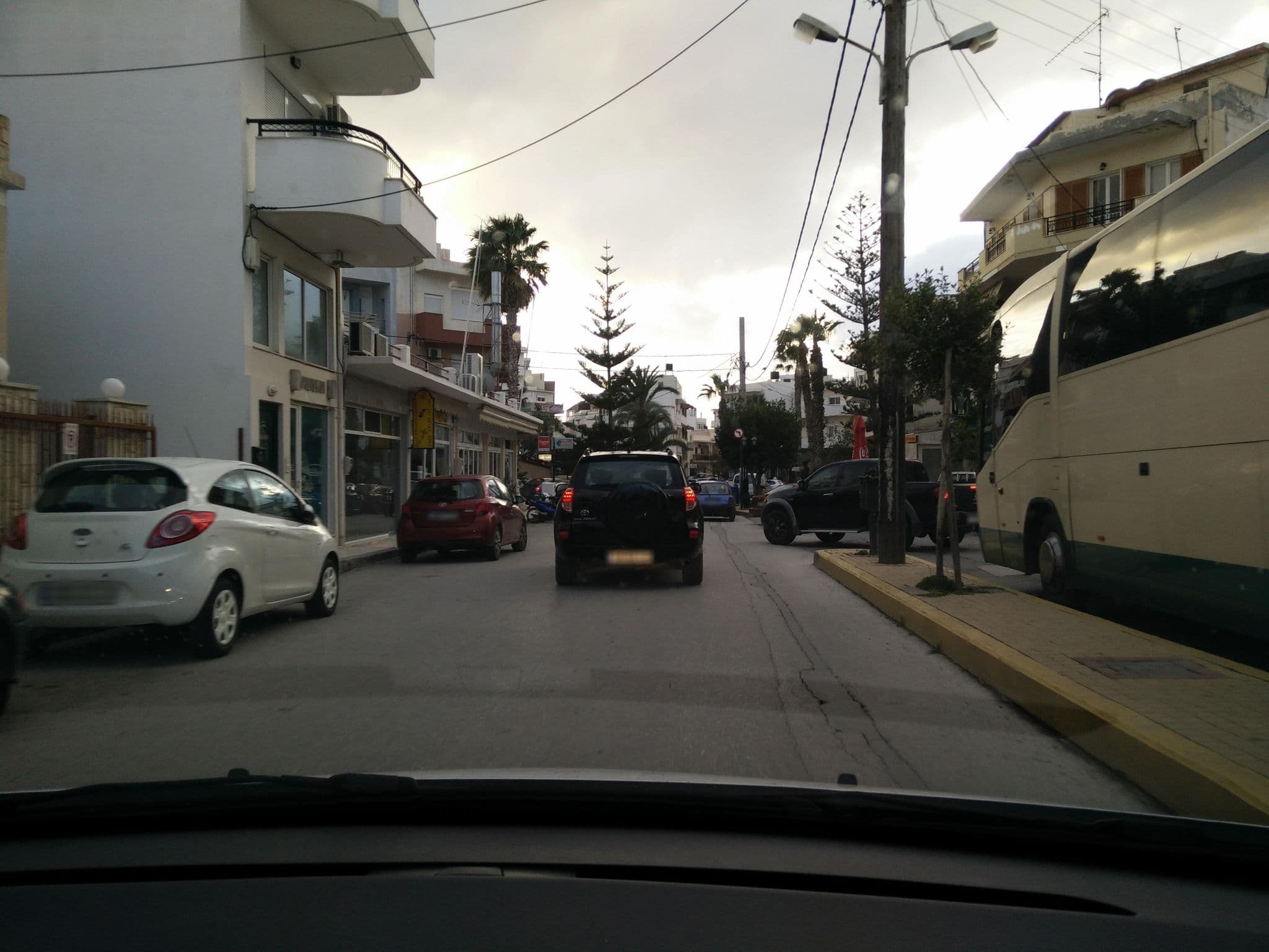 Street view near Hôtel Solimar Azur ****, Ierápetra — © pelgrim (CC BY-SA · Mapillary)