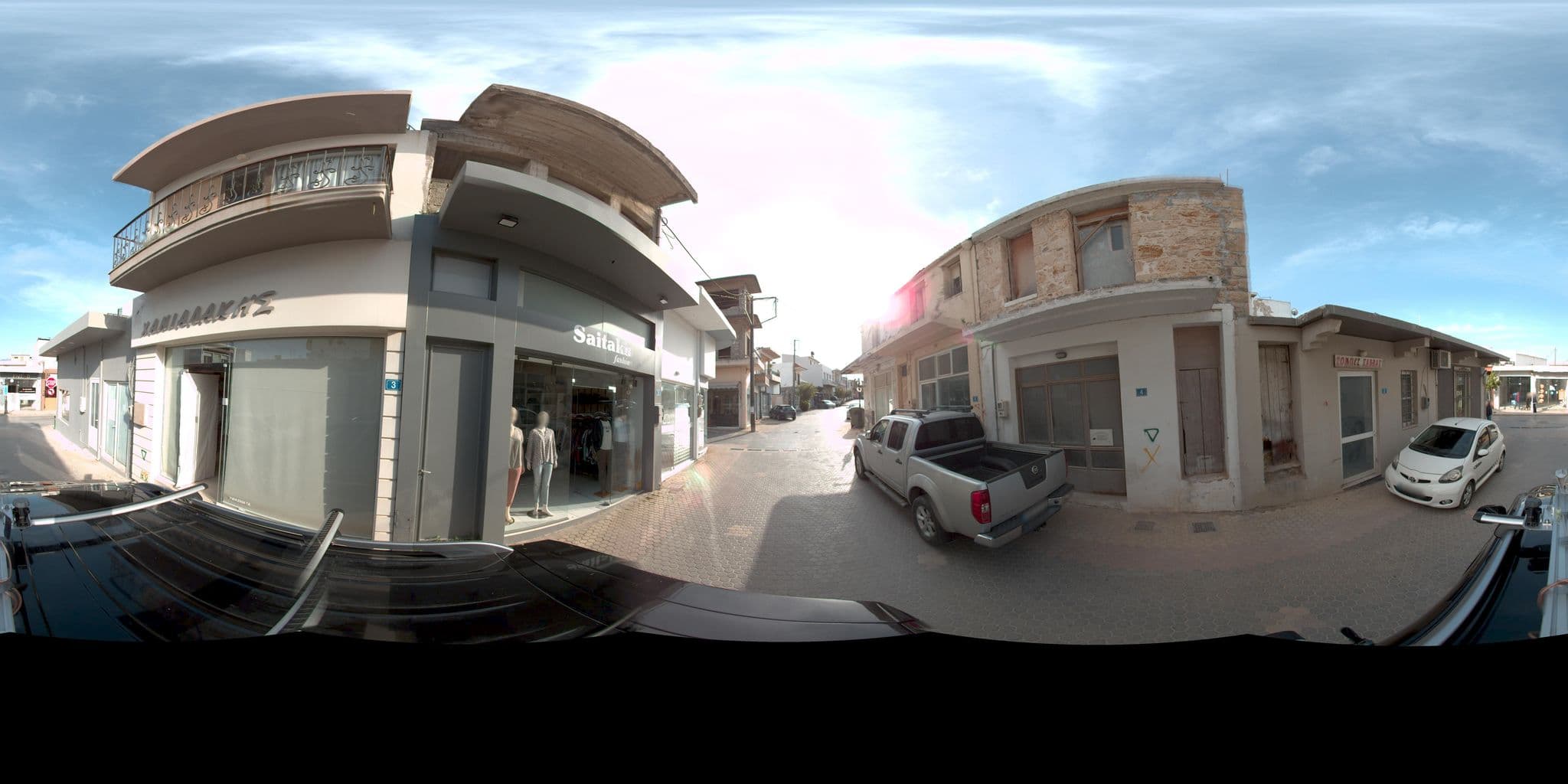 Street view near Terra Maris Convention & Golf Resort, Arkalochóri — © MarianPanagiotopoulou (CC BY-SA · Mapillary)